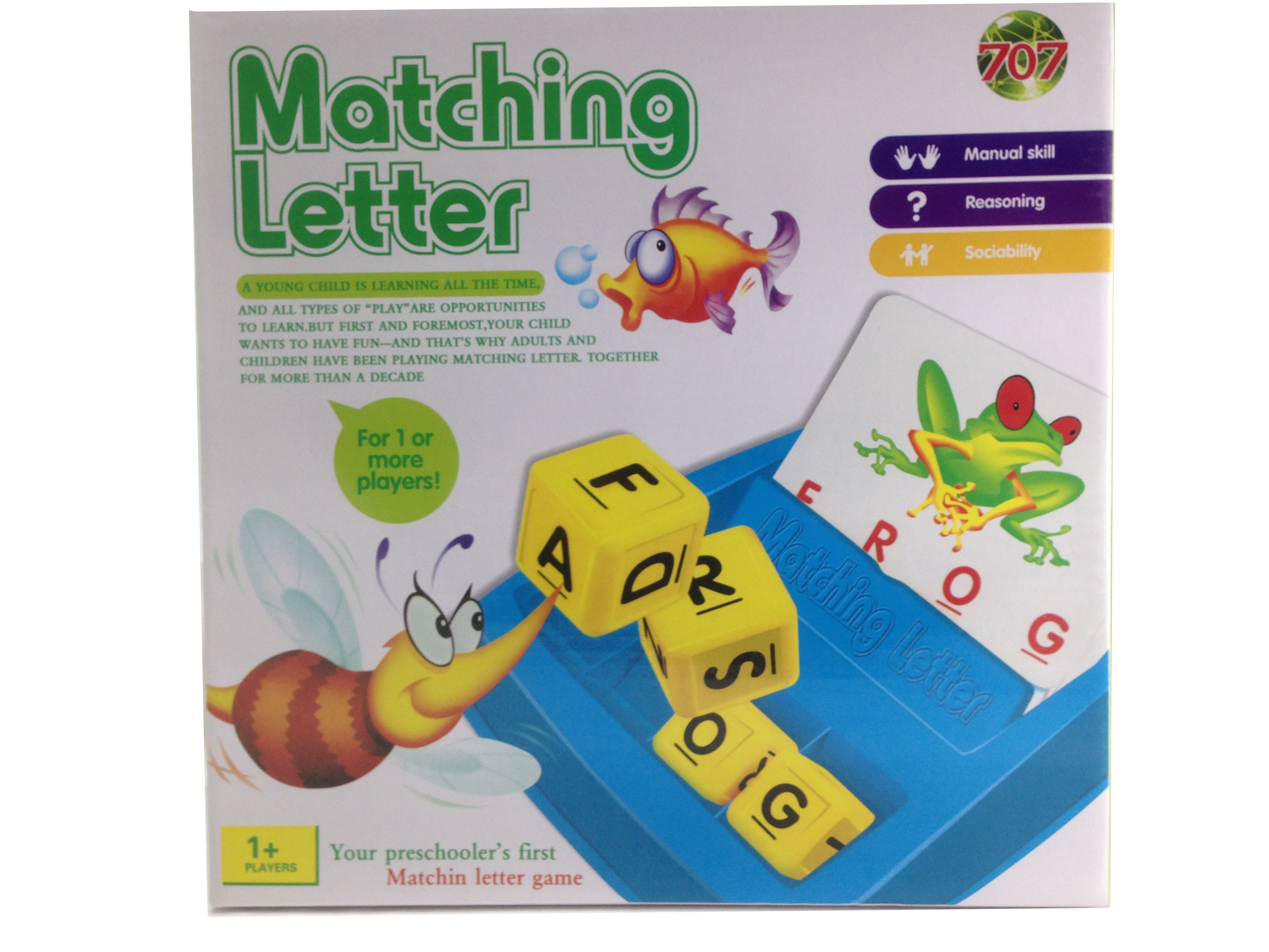 เกมต่อคำศัพท์(Matching letter)No.707-18