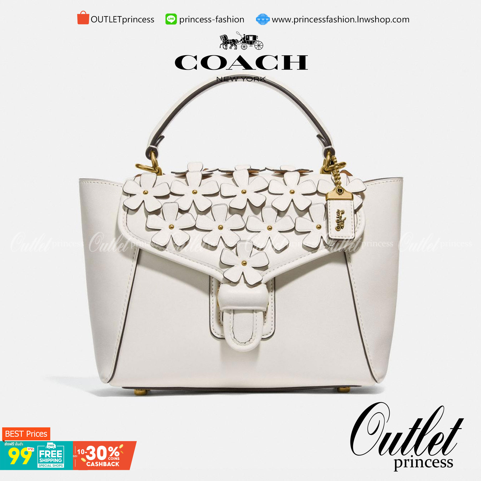 Coach Courier Carryall 23 With Floral Applique สินค้าใหม่ทรงน่ารัก ใช้แล้วดูแพงมากกก มีช่องใส่ขนาดกว้าง ใส่ของได้จำนวนมาก แถมยังสามารถถือเก๋ๆ แบบคุณนาย พร้อมทั้งสะพายเป็น crossbody ก็ได้ โดดเด่นด้วยสีส้น ดูเก๋ไม่เหมือนใครจิงๆ เปิดปิดด้วยกระดุมหมุน ใช้แล้ว