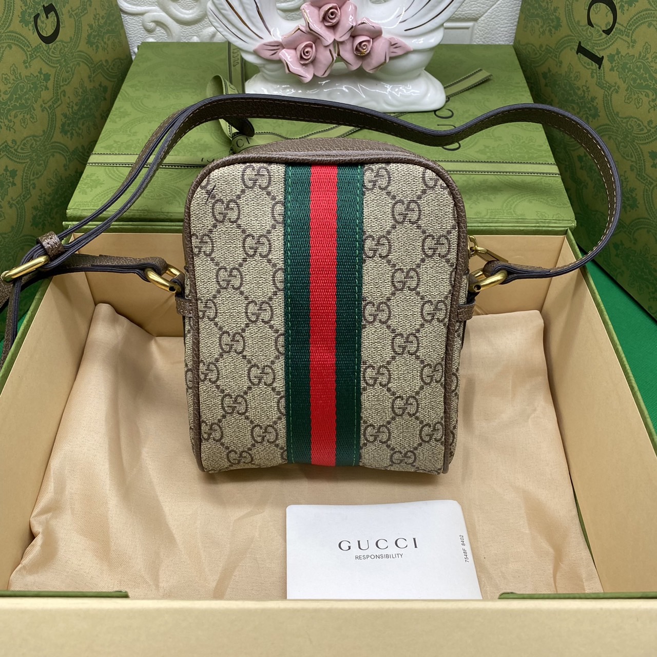 หนังแท้ GUCCI Ophidia GG shoulder bag พร้อมส่งที่ไทย