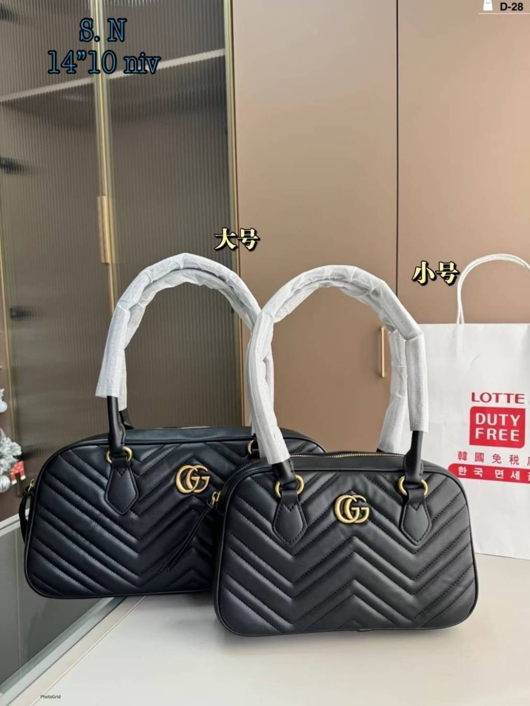 GUCCI GG Marmont Top Handle Bag กระเป๋าสะพายคลาสสิค คลาสซี่กับคอลใหม่ กระเป๋าสะพายไหล่ที่มาแรงสุดๆในตอนนี้