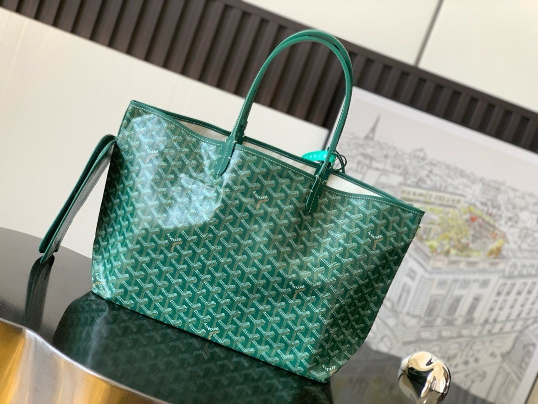 GOYARD PM TOTE BAG กระเป๋าทรงโท้ทใบใหญ่ หนังแท้สวยเป๊ะ เกรดท็อปออริ สลับแท้ 1:1 เกรดดีสุด ใช้ต่างประเทศได้ ผ่านทุก ตม.