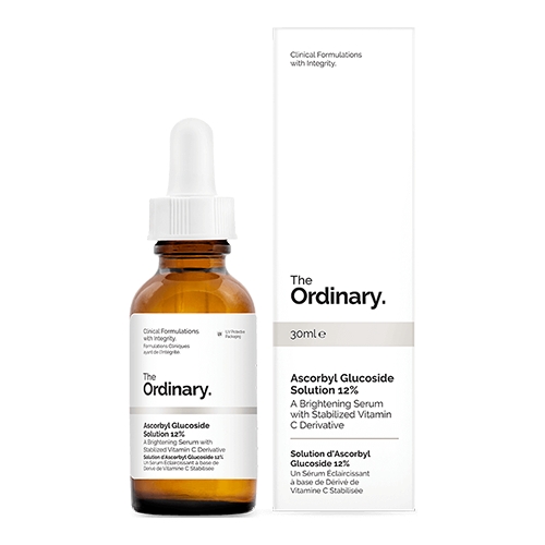 ส่งฟรีลงทะเบียนมีพร้อมส่งค่ะ The Ordinary Ascorbyl Glucoside Solution 12% 30 ml