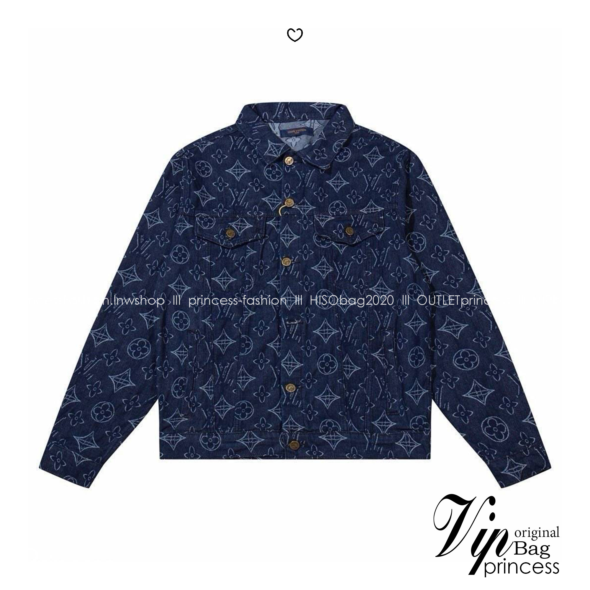 LV JACKET JEAN DENIM เสื้อแจ็คเก็ตยีนส์แบรนด์หรู เนื้อผ้าอย่างดี สวยงาม มีป้ายแท็กที่คอเสื้อ ใส่ได้ทั้งผู้หญิง/ผู้ชาย 🧡เกรดท็อปออริ เกรดดีสุด