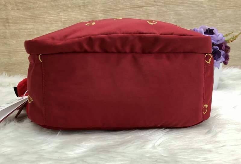 New arrival!! Kipling Disney’s Snow White Paola Satin Backpack Factory oem HK พร้อมส่ง!! กระเป๋าสะพายหลังรุ่นใหม่ล่าสุด ต้อนรับตรุษจีนและวาเลนท์ไทน์ ปี 2018 วัสดุไนล่อนคุณภาพสูง ช่องซิปหน้ากว้าง ใส่สัมภาระได้จุ เปิดปิดกระเป๋าช่องหลักแบบซิปคู่ อะไหล่อย่างด