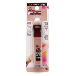 (Pre-order) Maybelline Instant Age Rewind Eraser Dark Circles Treatment Concealer, Honey 0.2 oz (6 ml)
