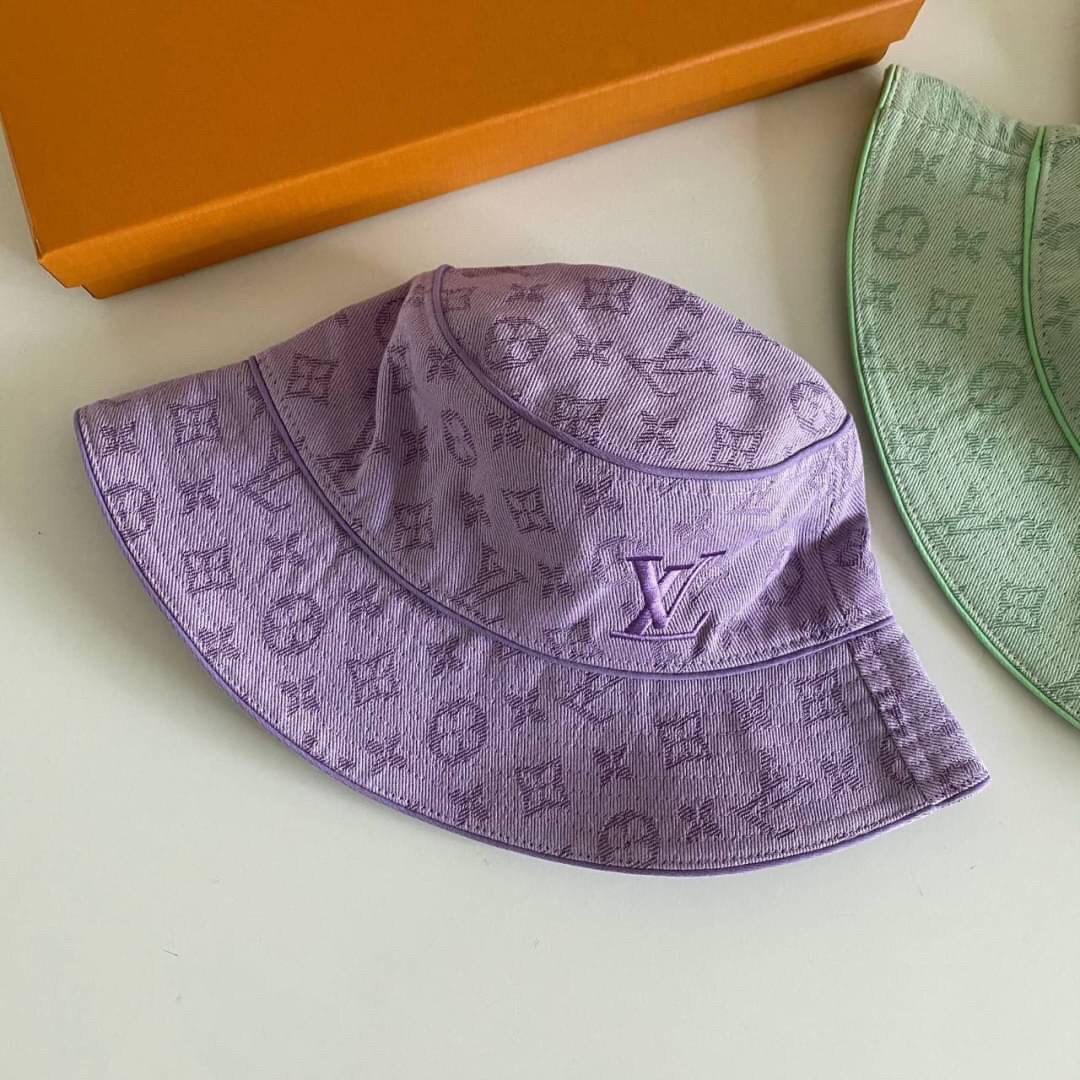 พรีเมี่ยมกิ๊ฟแท้ 100% 】พร้อมส่งที่ไทย!! ที่นี่ที่เดียว Louis Vuitton Bucket Hat 4colors สีพาสเทลสวยละมุนมากค่ะ มีจำนวนจำกัดนะคะ