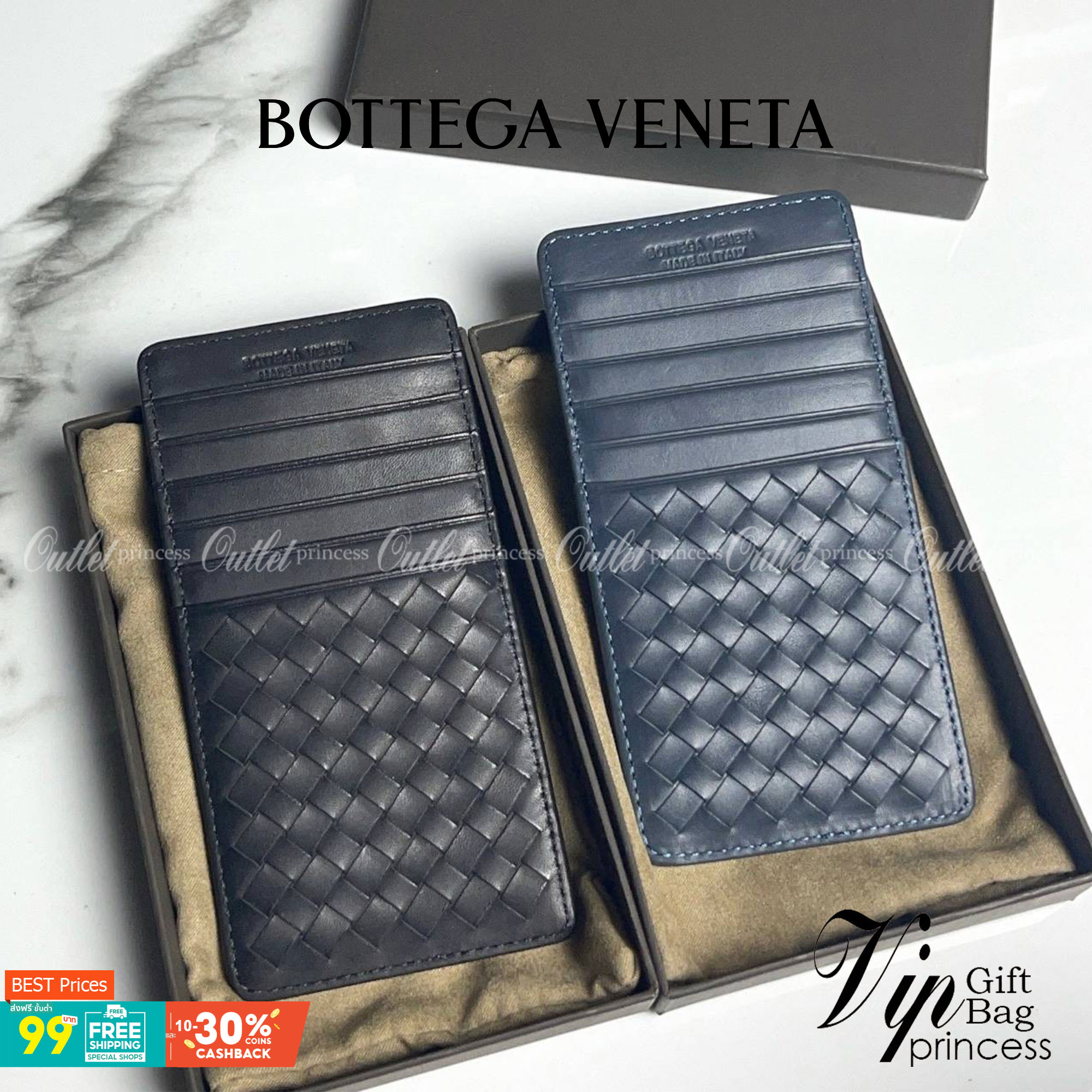 หนังแท้ BOTTEGA VENETA CARD HOLDER กระเป๋าใส่บัตรทำจากหนังแท้คุณภาพดีมาในราคาพิเศษ เป็นรุ่นที่หายาก เหมาะกับการใช้งานระยะยาว ยิ่งใช้หนังยิ่งสวยทนทานต่อการใช้งาน มาพร้อมกล่อง อุปกรณ์ครบ