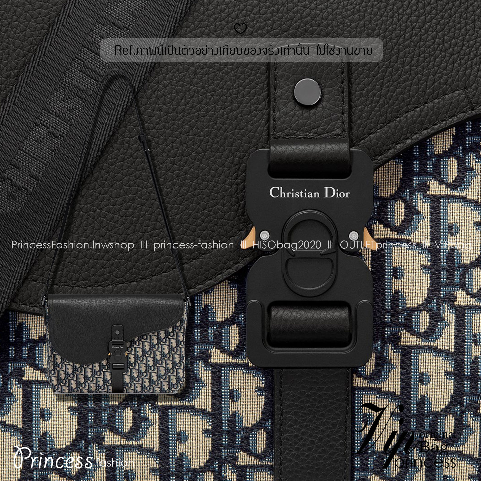 Large DIOR Saddle Messenger Bag with Flap 30cm กระเป๋าทรงแมสเซ็นเจอร์รุ่นยอดนิยม ท่านชายควรมีมากค่า ใบใหญ่จุของได้เยอะ สวยหรูดูดีมีระดับ ต้องยกให้รุ่นนี้เลยค่ะ 🤍 เกรดท็อปออริ เกรดดีสุด