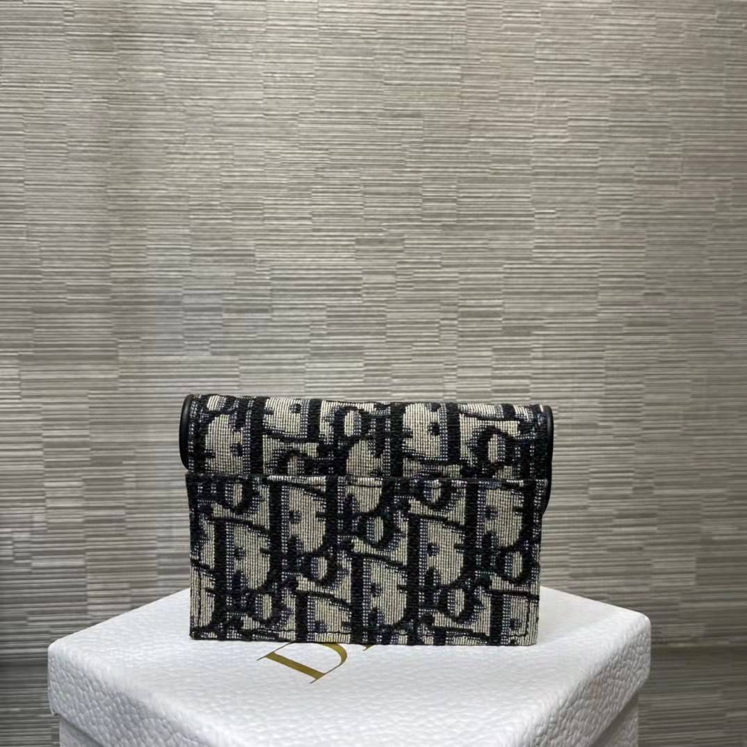 หนังแท้ DIOR SADDLE FLAP CARD HOLDER พร้อมส่งที่ไทย กระเป๋าใส่การ์ดงานหนังแท้และผ้าแจ็คการ์ด เกรดเทพออริจินอล ภาพสินค้าถ่ายจากงานขายจริง ใช้งานต่างประเทศได้