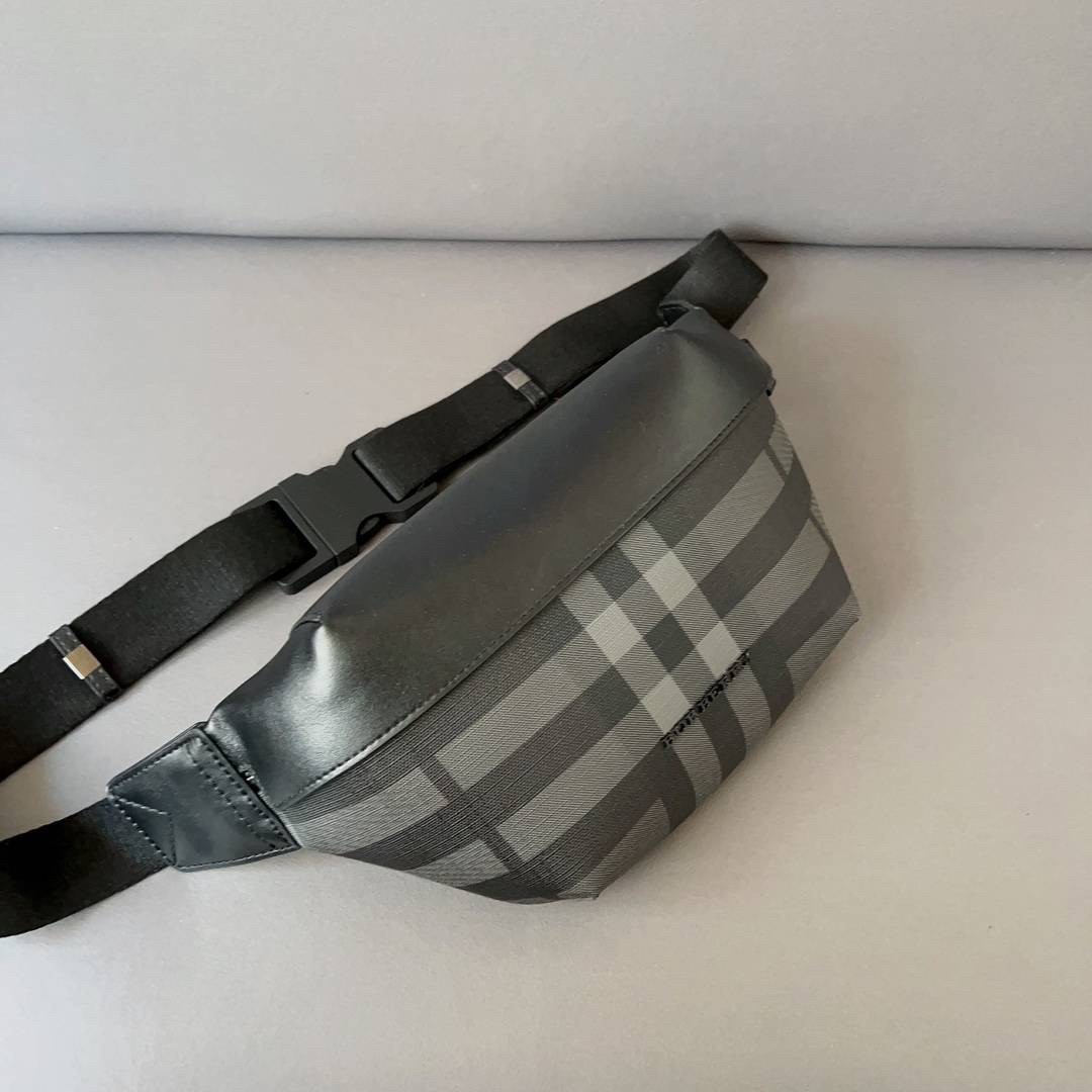 Burberry Sonny Plaid Leather Belt Bag / BURBERRY FRAGRANCES BELT BAG คาดเอว คาดอกแบบ UNISEX ใช้ได้ทุกเพศ ลายวินเทจตามแบบฉบับของแบรนด์