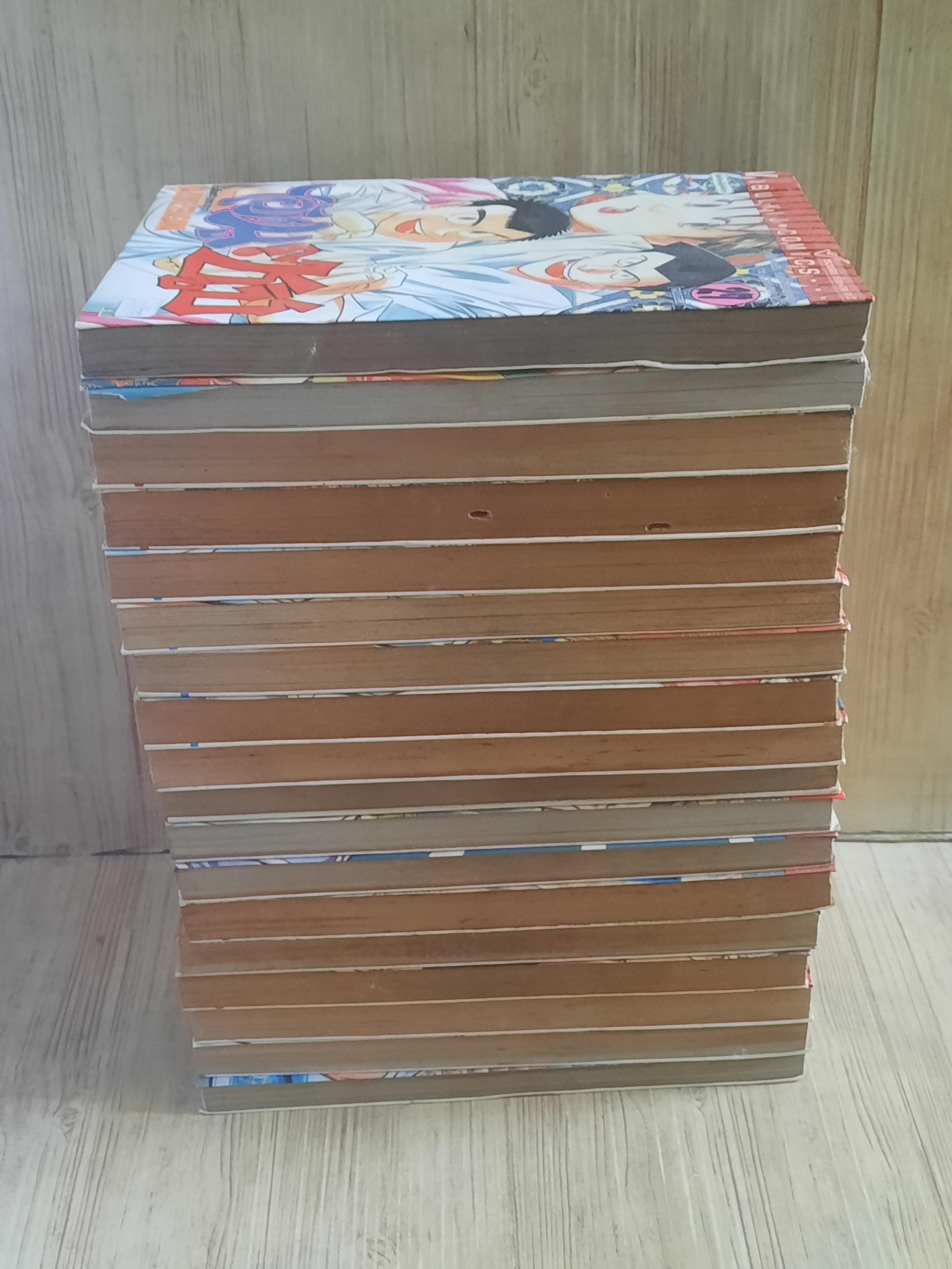 ไอ้หนูซูชิ ชุด เล่ม 1-27 (ขาดเล่ม 2,3,4,5,13,14,16,21,23) (27 เล่มจบ) สภาพสะสม