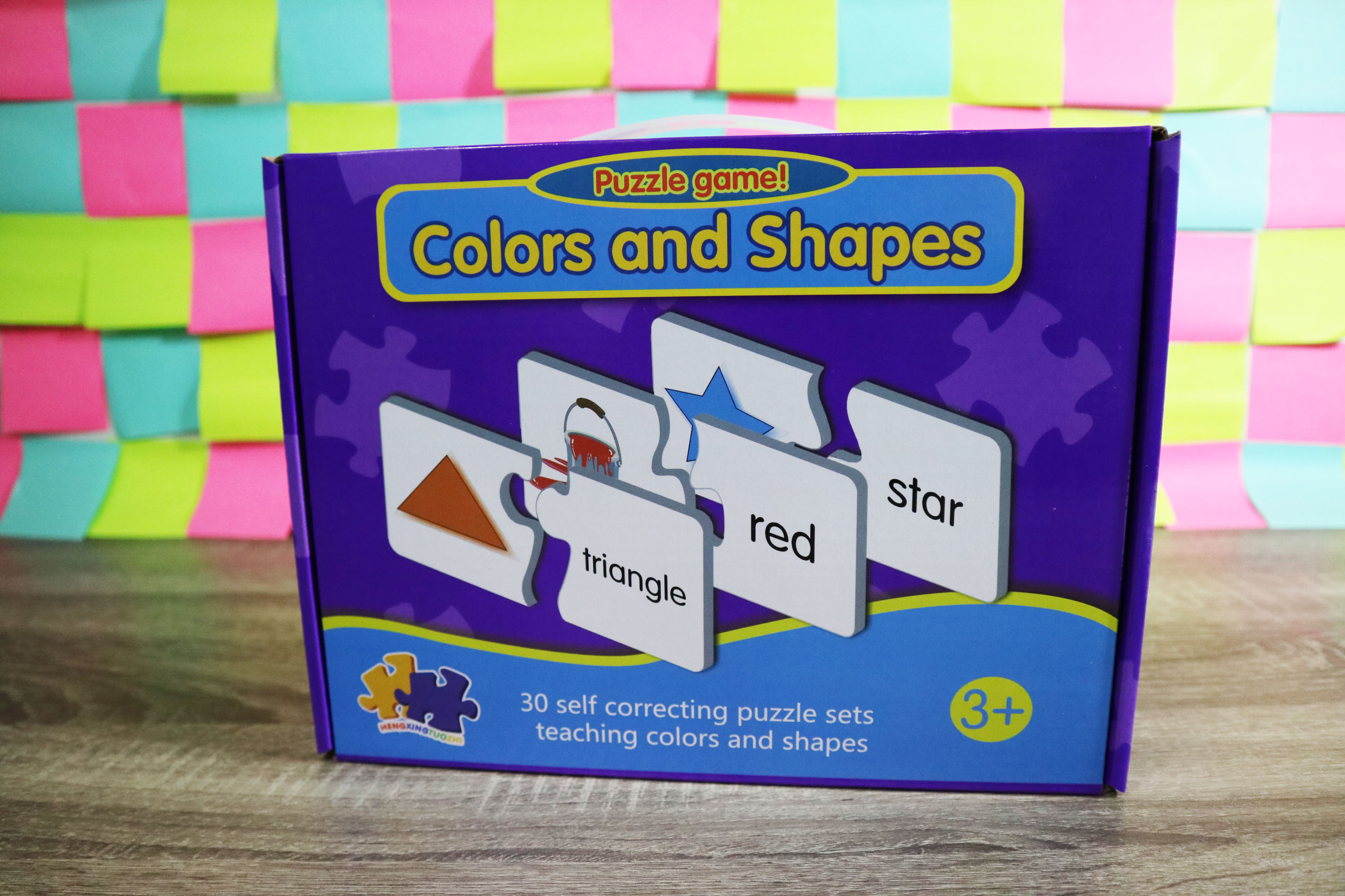 เกมต่อคำศัพท์สีและรูปภาพ(Colors and Shapes)