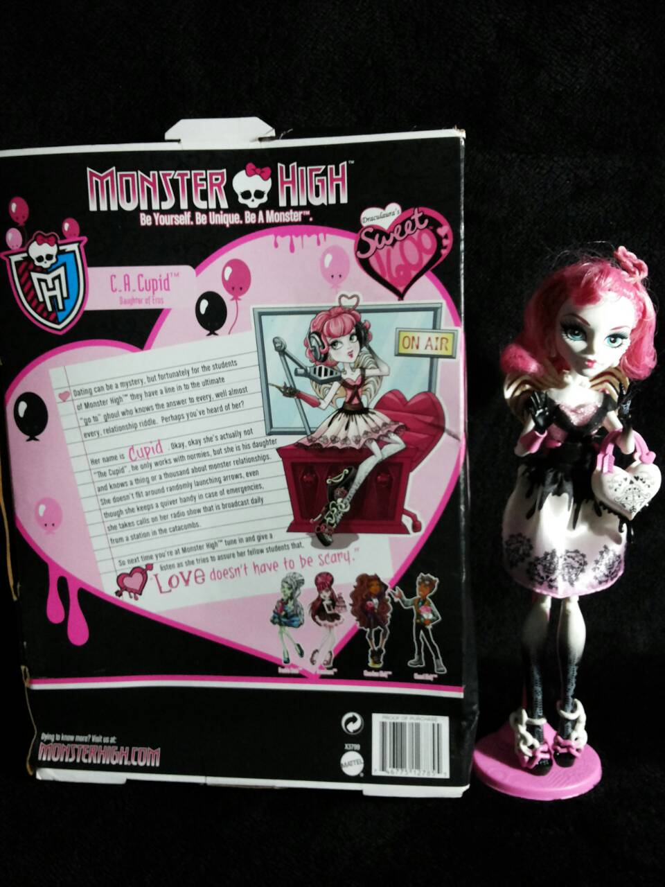 Monster High_C.A. Cupid ตุ๊กตามอนสเตอร์ไฮแท้มือสองสภาพดีมากๆ หายากมากๆ