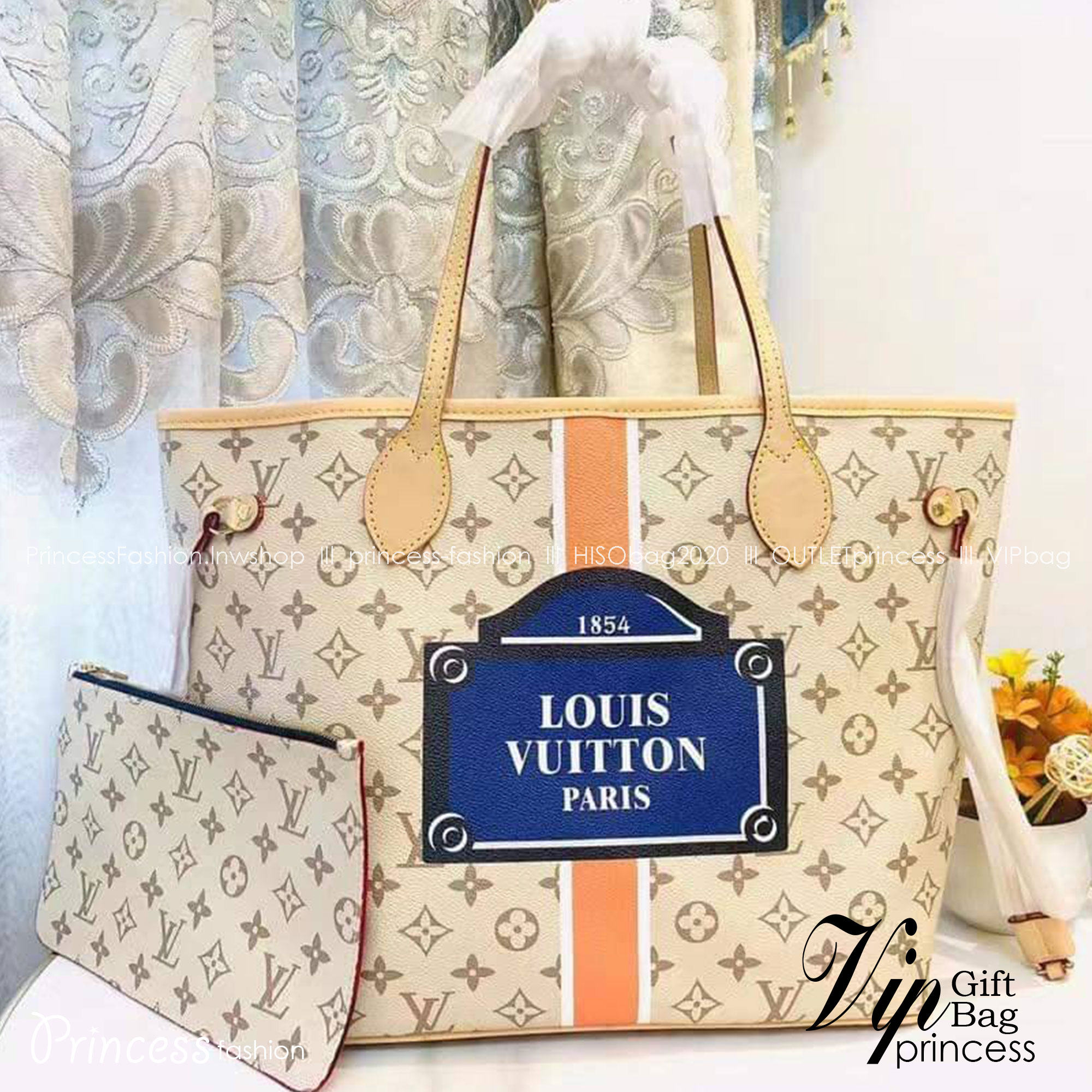 LV Neverfull MM Monogram Empreinte / LV Tote Bag ดีไซน์สีใหม่ พร้อมใบเล็ก สีสันโดดเด่นไม่ซ้ำใคร แต่งแต้มลงบนกระเป๋าสร้างดีเทลให้ดูมีมูลค่าเพิ่มขึ้น อัพลุคได้เลย