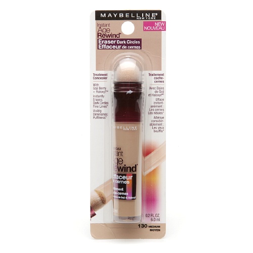(Pre-order) Maybelline Instant Age Rewind Eraser Dark Circles Treatment Concealer, Medium 0.2 oz (6 ml)