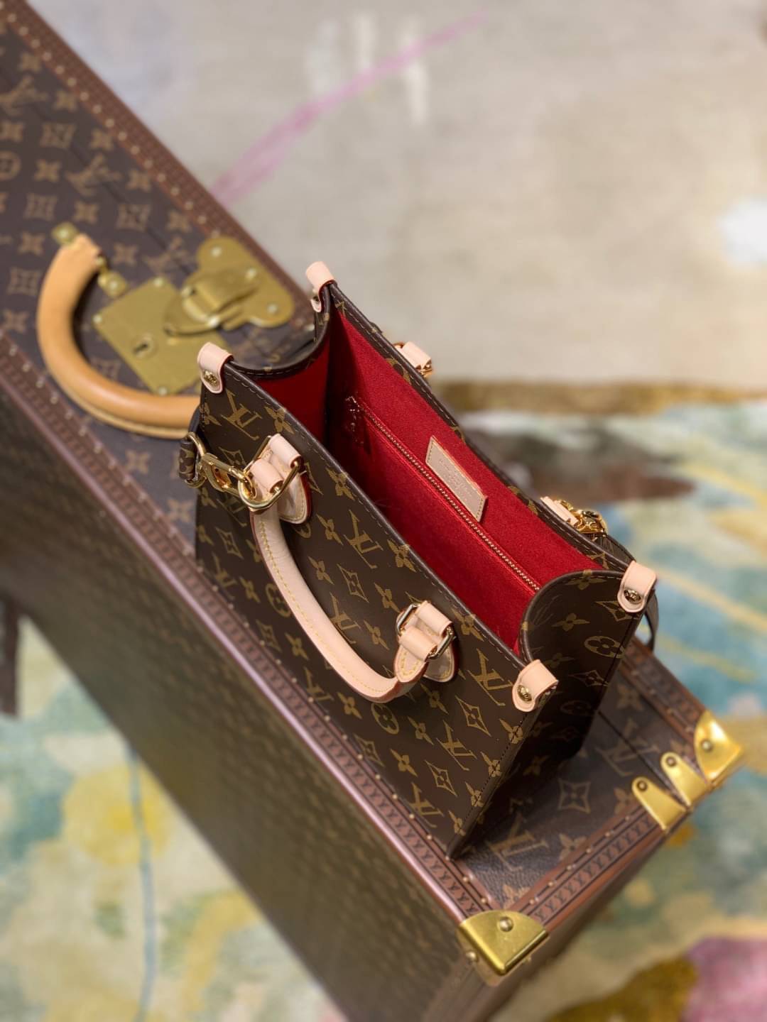 LV Sac Plat BB / LV Tote Bag เกรดใช้งานสลับใบจริงได้ เทพออริจินอล เนื้องานสวยงาม หนังแท้ ภาพสินค้าถ่ายจากงานขายจริงใช้งานต่างประเทศได้