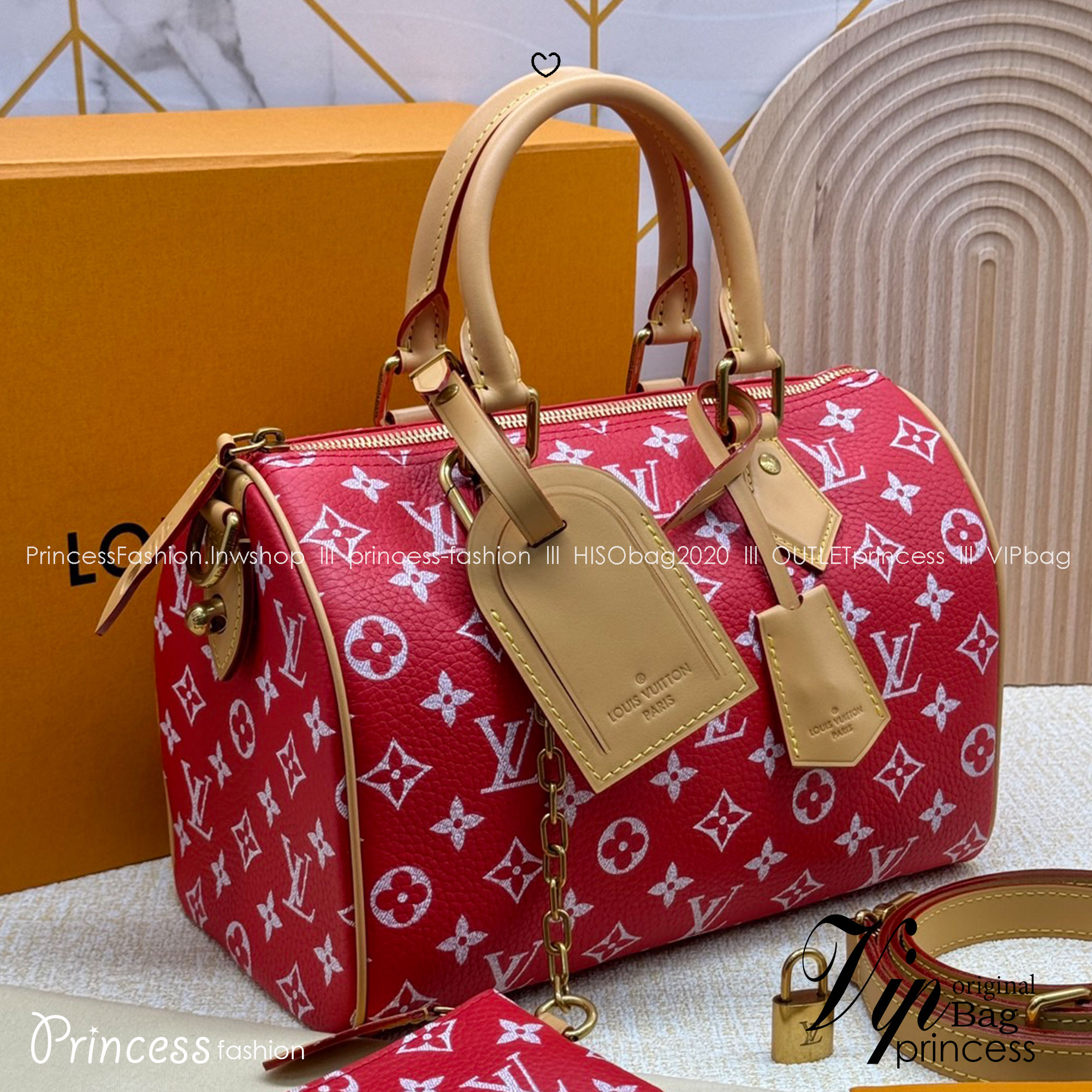 RUNWAY LV Speedy P9 Bandoulière 25 Soft Leather กระเป๋าสะพายสปีดี้รุ่นใหม่หรูหรา เกรดท็อปวีไอพี เกรดดีสุด 1:1 หนังแท้สวยงาม เก็บทุกรายละเอียด ใช้สลับแท้ ผ่านทุก ตม.