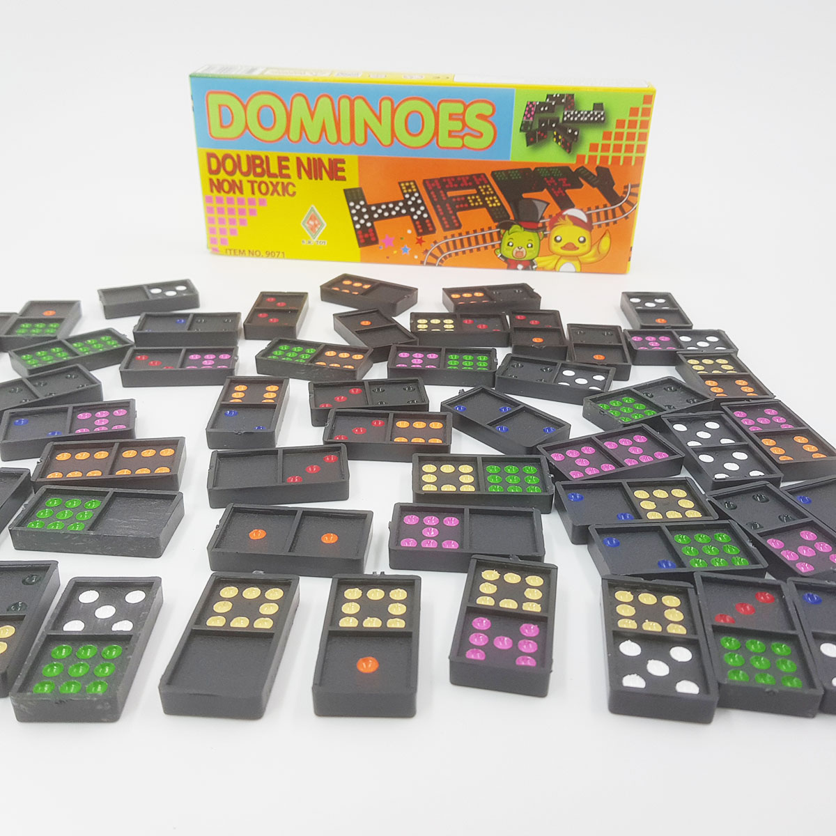 โดมิโน่พลาสติกNo.9071 จำนวน 55 ชิ้น
