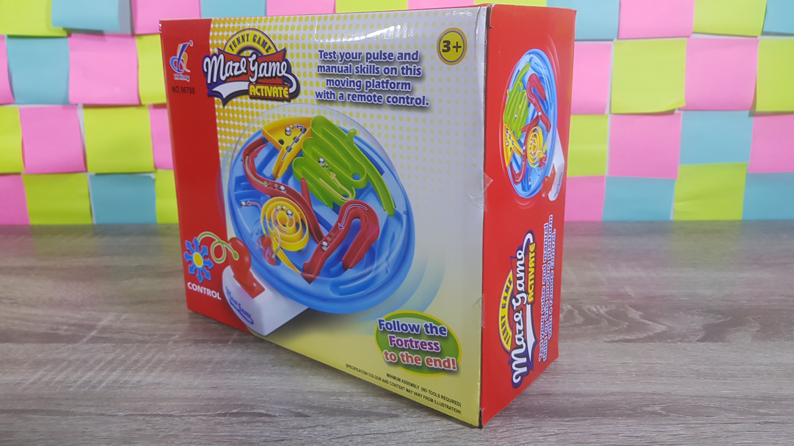 เกมลูกเหล็กเขาวงกตแบบมีตัวควบคุม (Maze Game Activate)