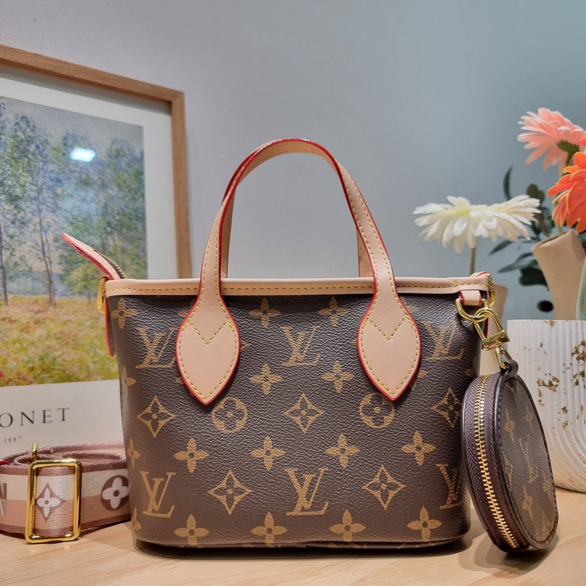 LV Neverfull BB monogram mini tote bag / LV Mini Tote Bag กระเป๋ามินิโท้ท สุดยอดของความคลาสสิค