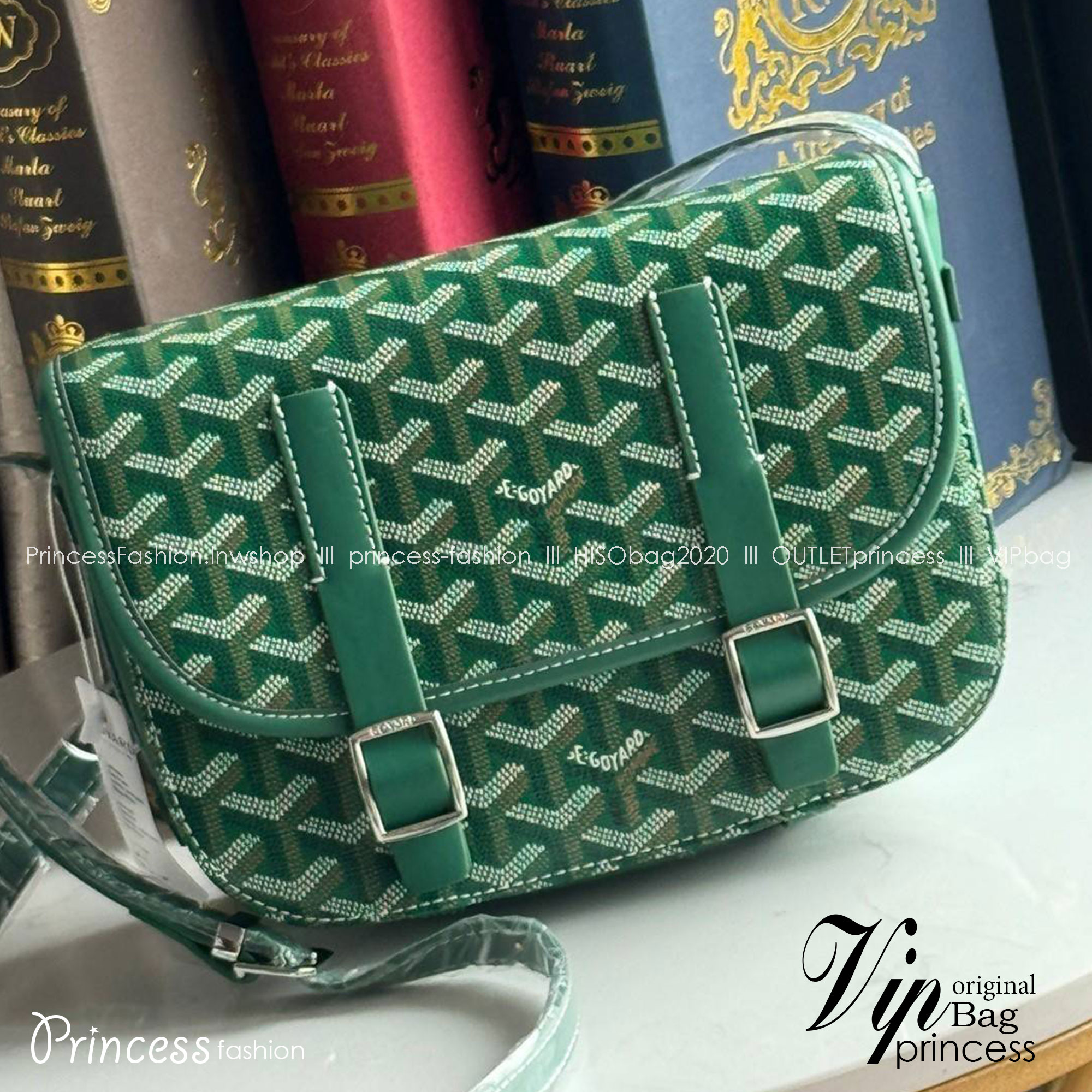 พร้อมส่ง 4 สี GOYARD Belvedere Messenger กระเป๋าสะพายแบรนด์หรูสัญชาติฝรั่งเศส 🧡 เกรดออริจินอล 1:1 สลับแท้ ใช้งานต่างประเทศได้
