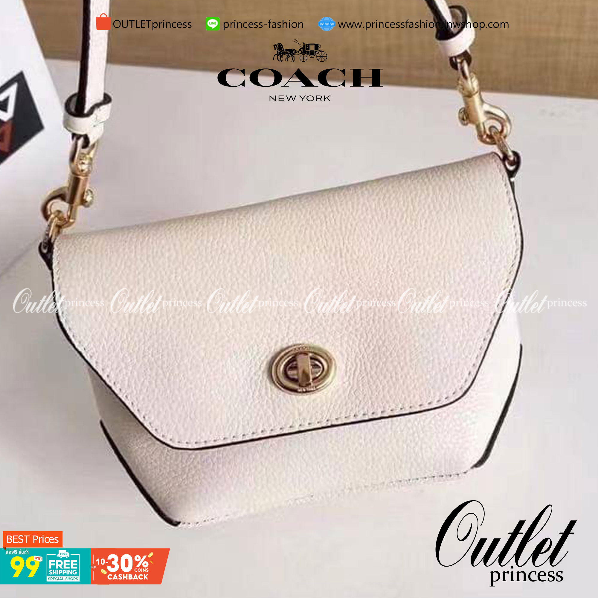 คอลเลคชั่นใหม่ ทั้งสวยทั้งคุณภาพค่ะ😘 COACH KARLEE CROSSBODY BAG 💐พร้อมส่ง ได้ไปไม่ผิดหวังแน่นอนค่ะ! สวยๆแบบคนดังระดับโลกกันค่าา กระเป๋าสะพายแบบครอสบอดี้ร์ หนังแท้นิ่มสวยงามมากๆค่ะ รูปทรงน่ารักกระทัดรัด เปิดปิดกระเป๋าแบบหมุนล็อค ภายในสามารถ