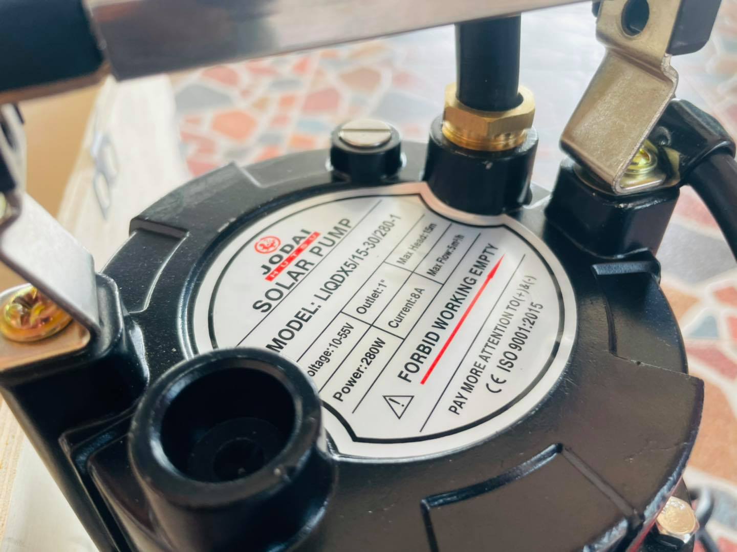 ชุด Solar Pum 1 นิ้ว สำหรับงานเกษตร สูบน้ำเข้าสวนปาล์ม สวนผลไม้