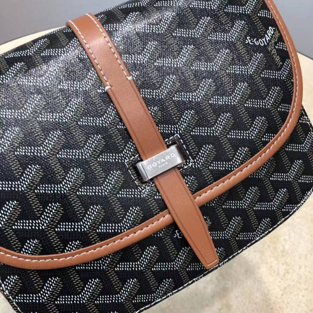VIP GIFTbag 】หนังแท้ GOYARD Belvedere II PM Messenger Bag คอลเลคชั่นสุดฮิต ที่สาวๆห้ามพลาด!! กระเป๋าสะพาย ดีไซน์ยูนีคในลวดลายเอกลักษณ์ ใช้ได้ในทุกโอกาส สาวๆต้องเลิฟใบนี้แน่นอนรับประกันจ้า