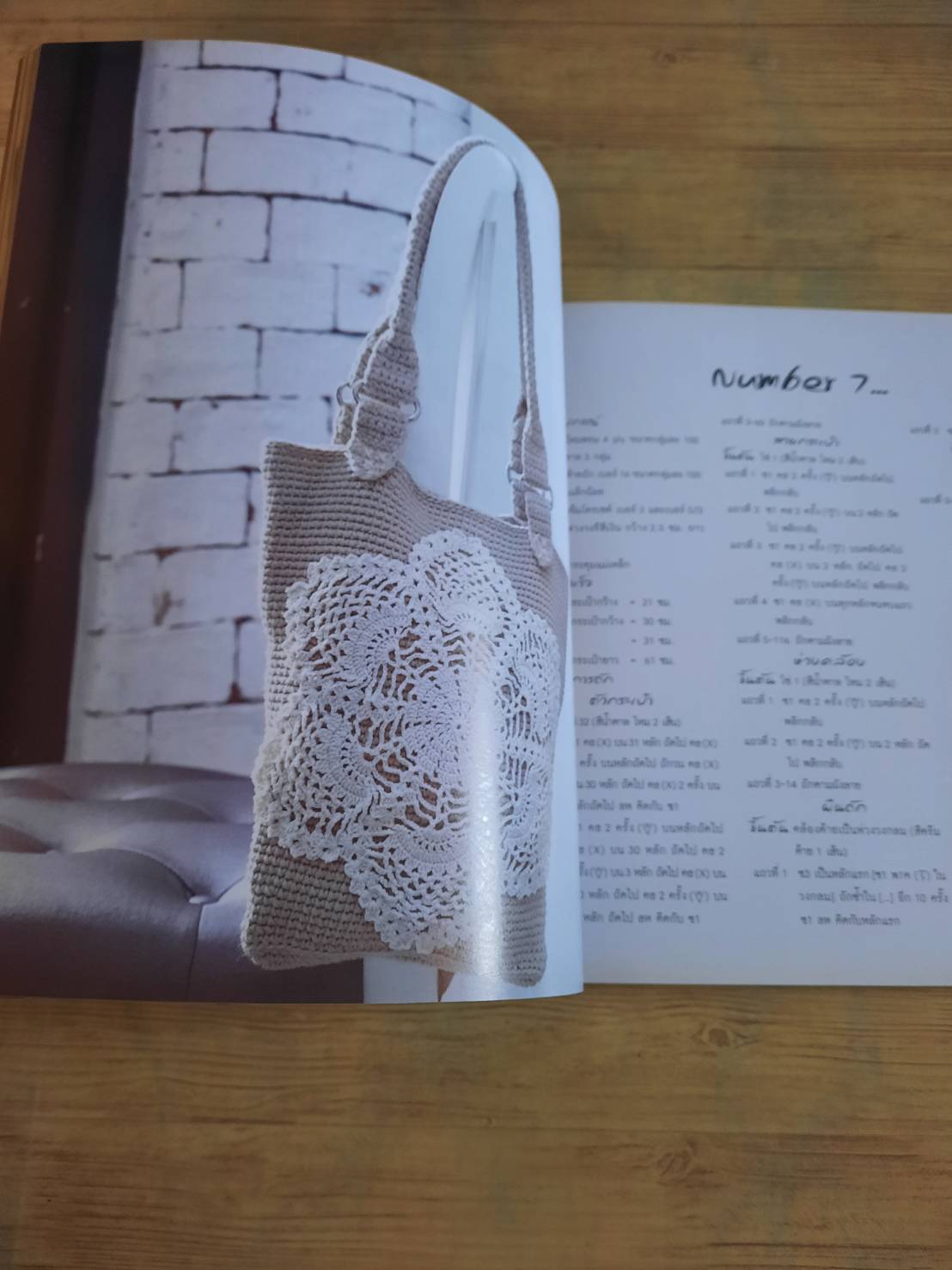 กระเป๋าถัก Crochet & Knitting สำนักพิมพ์แม่บ้าน แปล