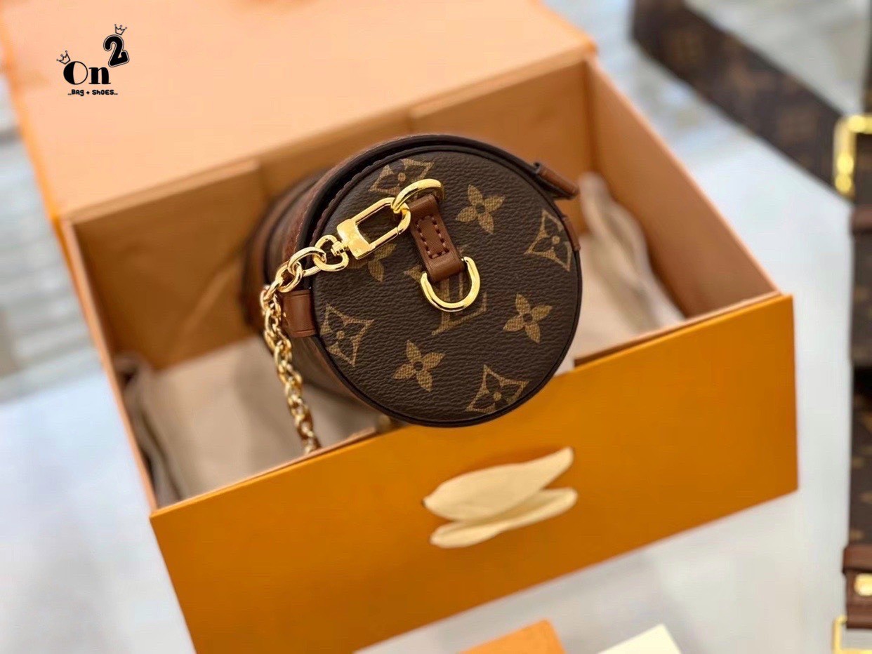 LV PAPILLON TRUNK Monogram coated canvas กระเป๋าสะพายทรงหมอน งานเปิดหน้าหนังลายโมโนแกรม อะไหล่ปั้มทุกจุด เกรดงานสวยเกินราคา ภาพสินค้าถ่ายจากงานขายจริง ใช้งานต่างประเทศได้