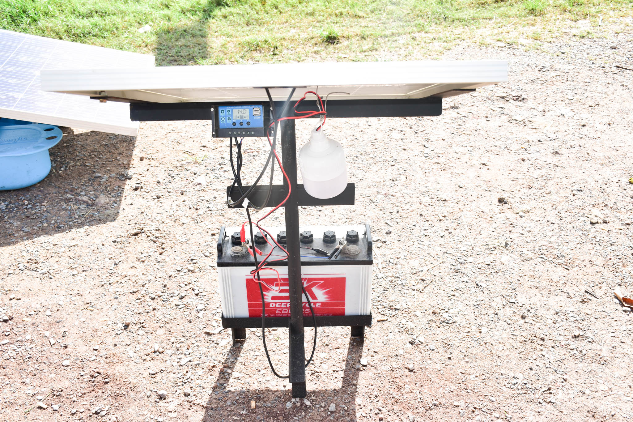 ชุดโซล่าเซลล์ ระบบ Off Grid 150 วัตต์ ชุดนี้สำหรับ ขนำนา เรือหาปลา เข้าป่า ล่าสัตว์ ตัดยาง