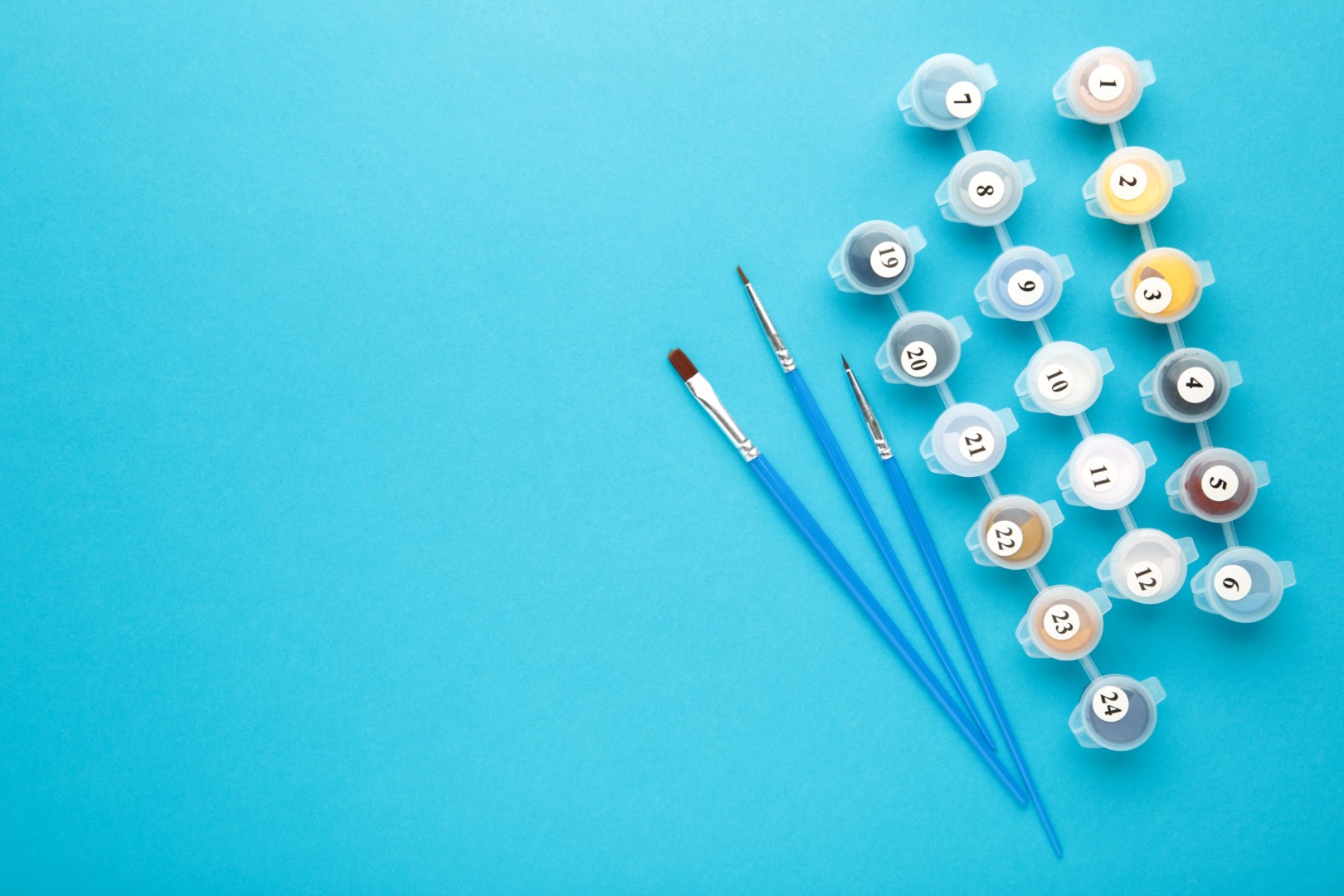 CE4244 ภาพระบายสีตามตัวเลข "ผีเสื้อกับดอกทานตะวัน"