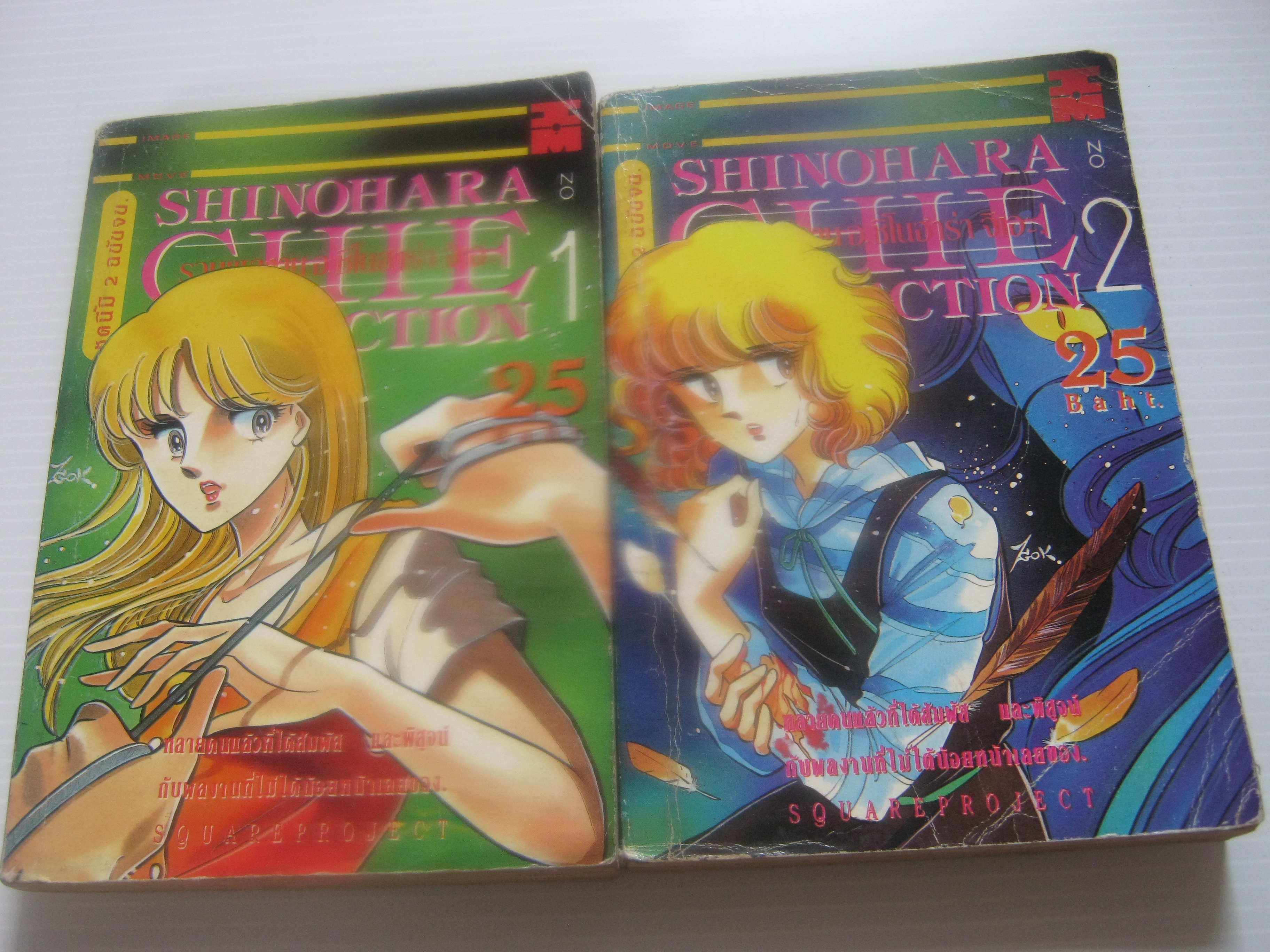 รวมผลงาน SHINOHARA CHIE COLLECTION ( ปี 1993 ) 2 เล่มจบ ขิโนฮ่าระ จิเอะ เขียน***สินค้าหมด***