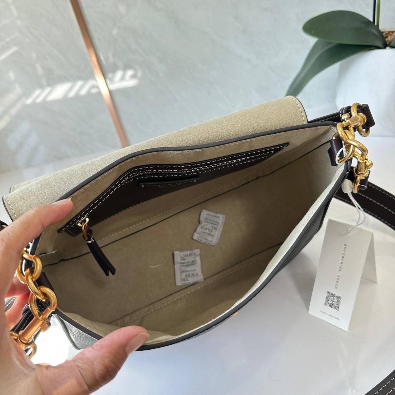 พร้อมส่ง 2 สี TORY BURCH FELIX CONVERTIBLE SHOULDER BAG กระเป๋าสะพาย เกรดท็อปออริ เกรดดีสุด สลับแท้ 1:1