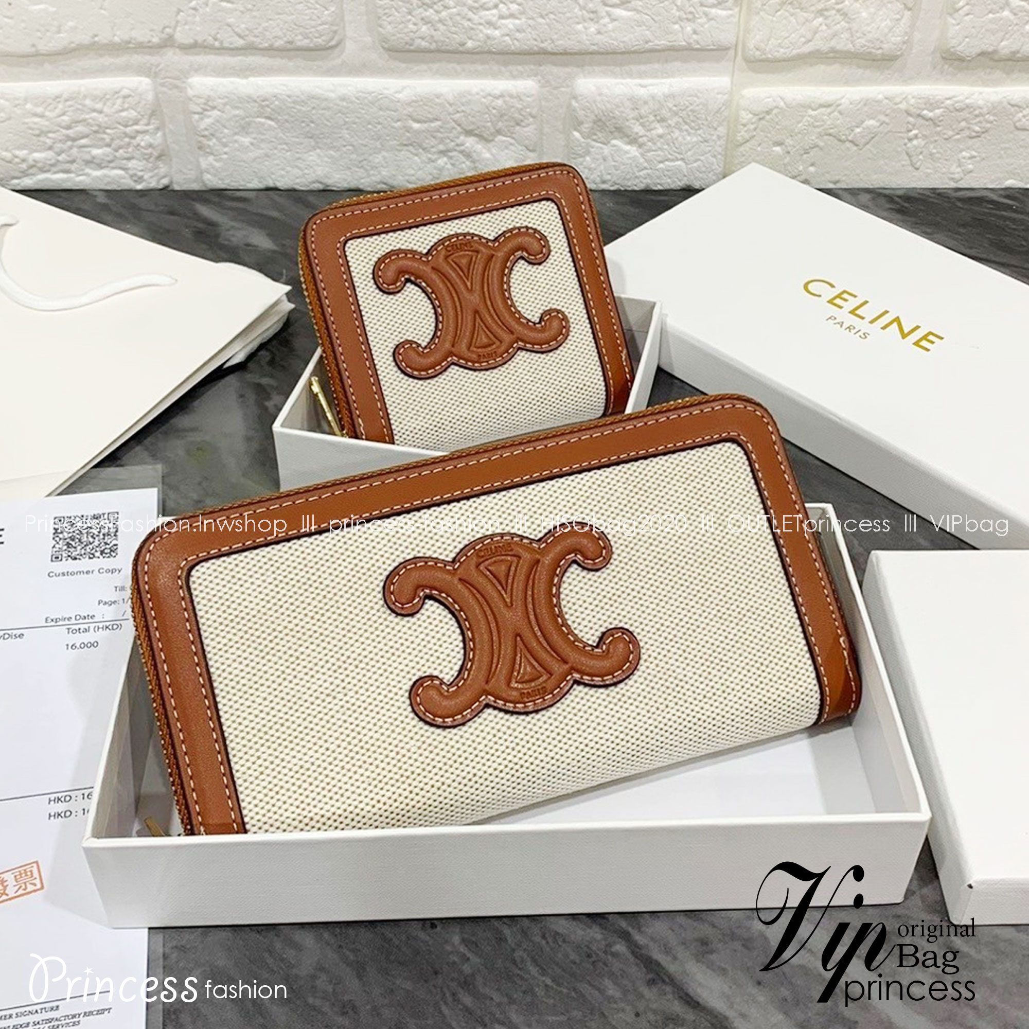 CELINE SHORT WALLET / CELINE LONG WALLET กระเป๋าสตางค์ซีลีน แบบสั้นและยาว พร้อมส่ง!! สวยหรูอยู่ทรงมีโลโก้ด้านหน้าภายในมีช่องแบ่งหลายช่อง มีช่องใส่บัตรหลายช่อง ไอเท็มแนะนำในราคาสุดคุ้ม นาทีนี้ห้ามพลาดค่ะ!