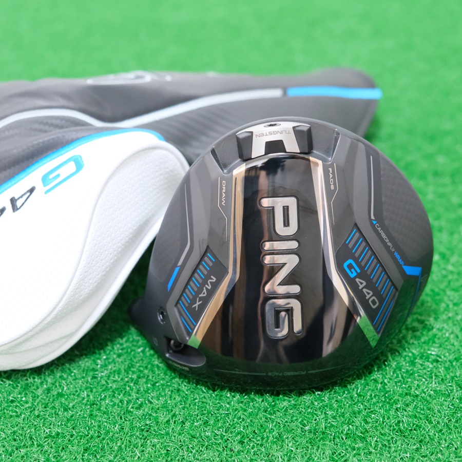 2025 PING G440 MAX 9.0* DRIVER - HEAD ONLY + HEADCOVER