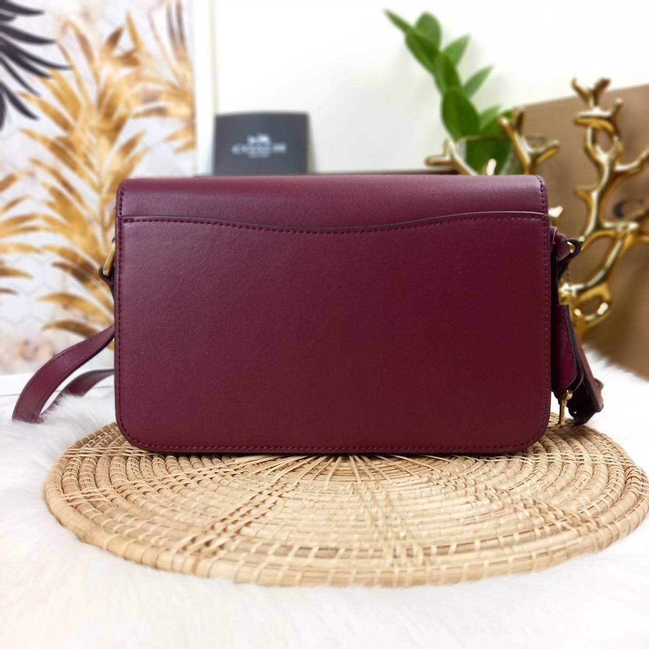 สวยละมุนตาละมุนใจม๊ากก!!🌺🌈 //>>COACH STUDIO GLOVETANNED LEATHER SHOULDER BAG (C6641)🌺ห้ามพลาดเด็ดขาด!! สวยละมุน เรียบหรู ดูแพงสุดๆ!! //กระเป๋าถือ กระเป๋าสะพาย ดีไซน์เนี้ยบ! เฉียบมาก!// วัสดุหนังแท้ หนังเรียบเต็มใบ อยู่ทรง สวย