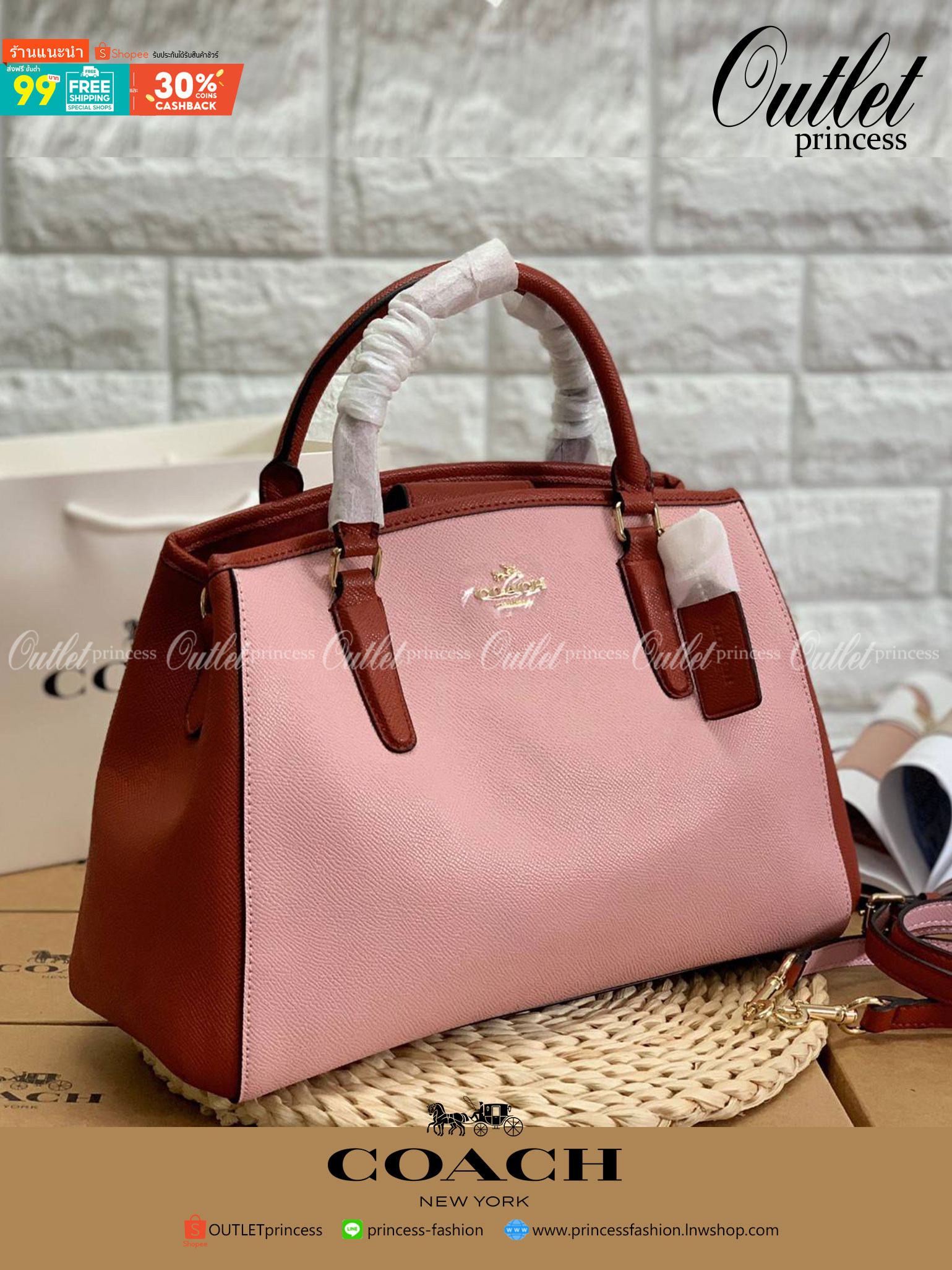 COACH HANDBAG//SHOULDER BAG ((28470)) กระเป๋าหิ้ว//สะพายไหล่ วัสดุหนังแท้ หนังนิ่ม น้ำหนักเบา ใบใหญ่กำลังดีค่ะ ปากกระเป๋าเป็นแบบกระดุมแม่เหล็ก ภายในมี2ช่องใหญ่ ค่อนข้างกว้าง ใส่ของได้ครบเลยทีเดียวค่ะ มีเป็นช่องซิปกลางหนึ่งช่อง และช่องใส่ของจุกจิกได้อีก3ช่
