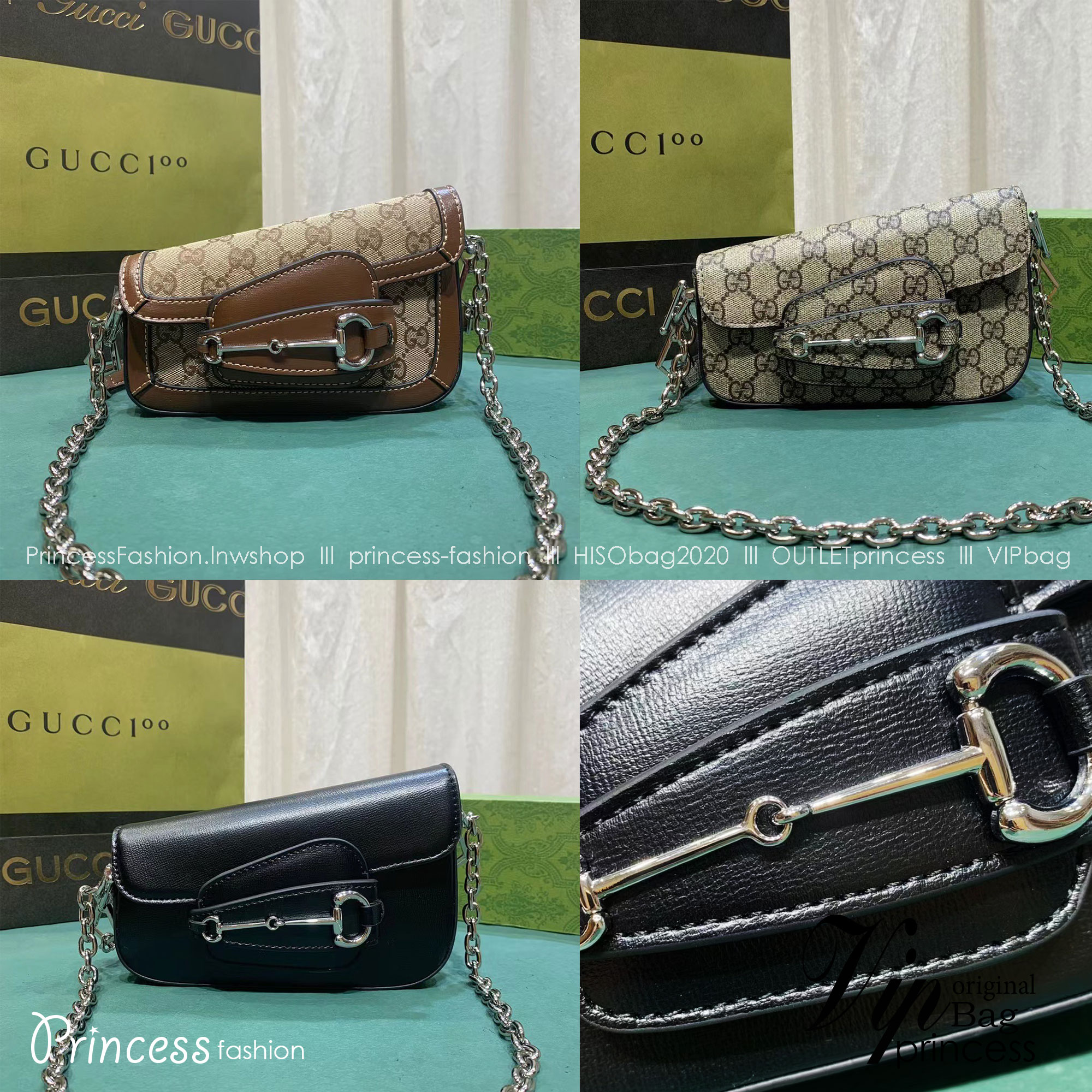 7.5" GUCCI HORSEBIT 1955 MINI SHOULDER BAG by an asymmetrical shape กระเป๋าสะพายไหล่ดีไซส์รูปทรงร่วมสมัย