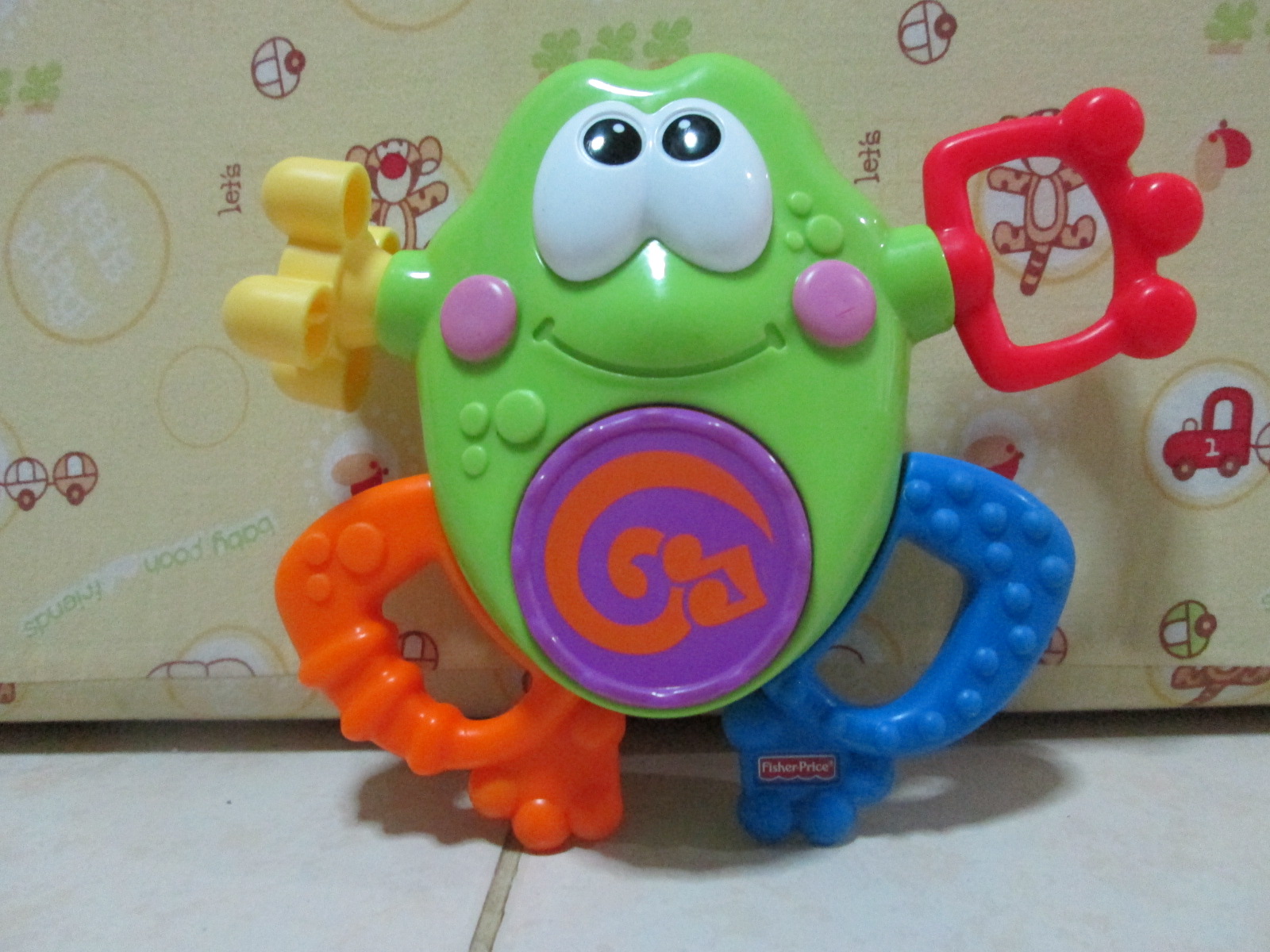 Fisher-Price Silly Sounds Frog ของเล่นเสริมพัฒนาการสำหรับเด็กมือสอง