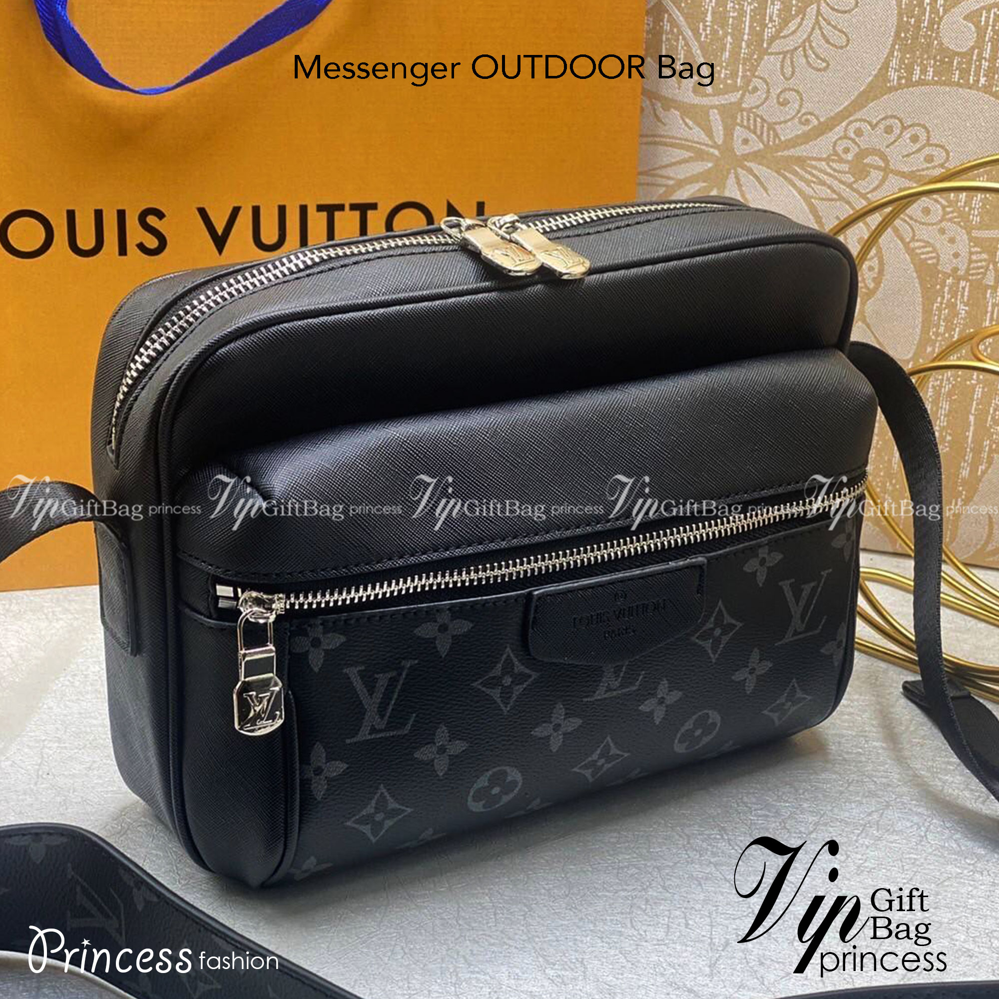 LV Messenger OUTDOOR Bag M30233 กระเป๋าแมสเซนเจอร์ กระเป๋าสะพายข้าง เป็นทรงที่ได้รับความนิยมอย่างมาก เนื่องจากมีขนาดกำลังดี พกพาสะดวกและมีดีไซน์หลากหลาย