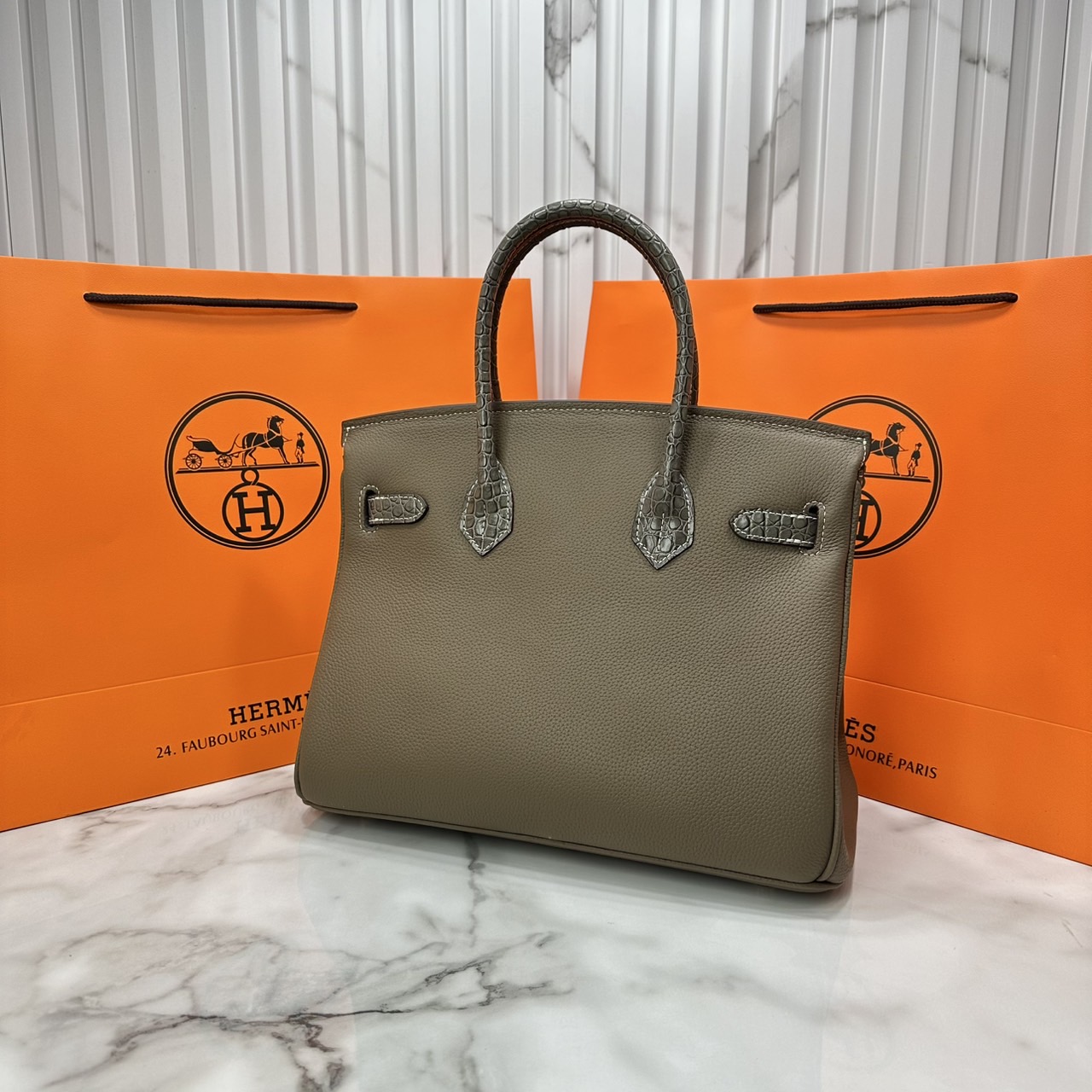 ORI หนังแท้ | Hermes Birkin 25 Bag กระเป๋าสะพายที่สุดแห่งหรูหราลัคชู นิยามของความสง่างามเหนือกาลเวลา แบรนด์เนมในฝัน งดงามดั่งเจ้าหญิง