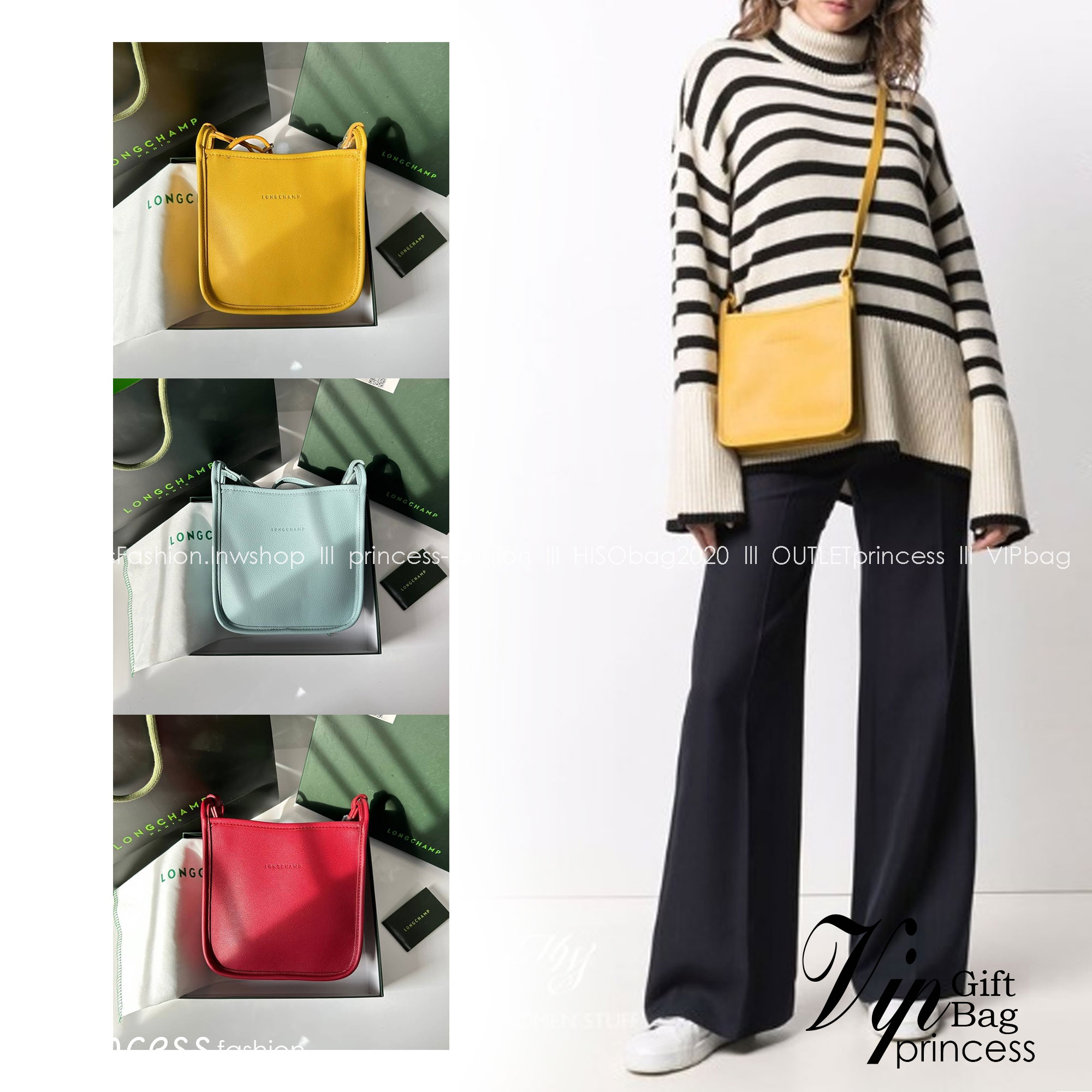 LONGCHAMP LE FOULONNÉ CROSSBODY BAG กระเป๋าสะพายที่เรียบง่ายและดูดี การออกแบบที่คล่องตัวของรุ่นนี้เหมาะอย่างยิ่งสำหรับผู้หญิงที่มีบุคลิกที่ต้องการกระเป๋าสไตล์แบบเรียบง่าย