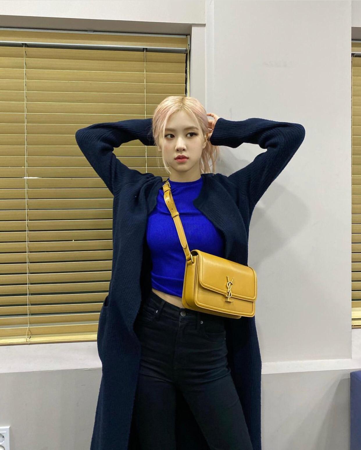 VIP GIFT 】หนังแท้ YSL SAINT LAURENT Saint Laurent small Solferino satchel crossbody bag