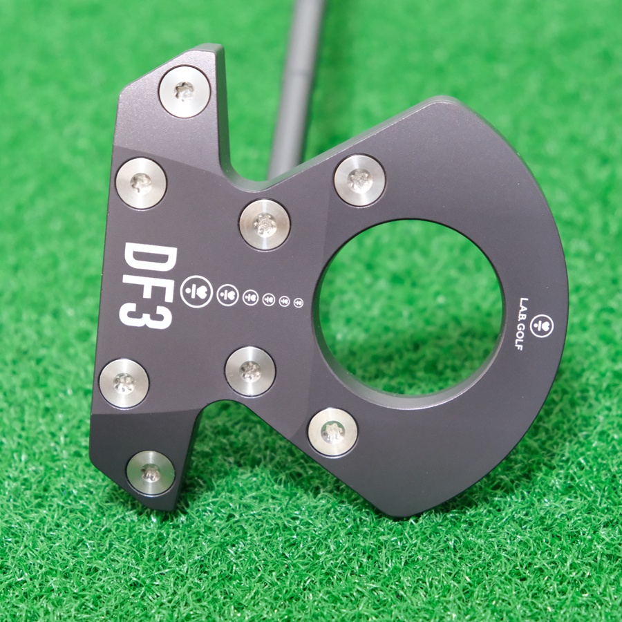 LAB GOLF DF3 CHARCOAL PUTTER L.A.B. GOLF 34 INCH PUTTER 34" 69* LIE STEEL SHAFT + HEADCOVER