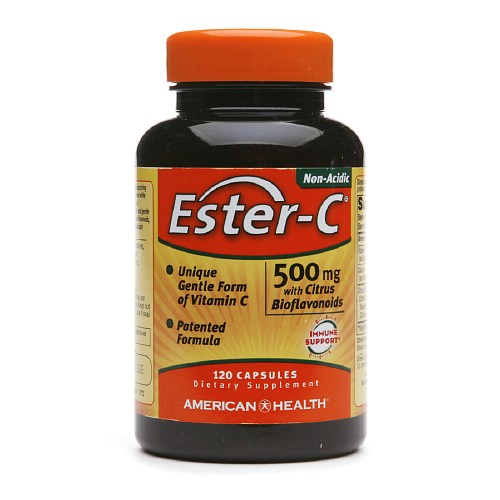 (Pre-order) American Health Ester-C 500 mg with Citrus Bioflavonoids 120 Veggie Tabs
