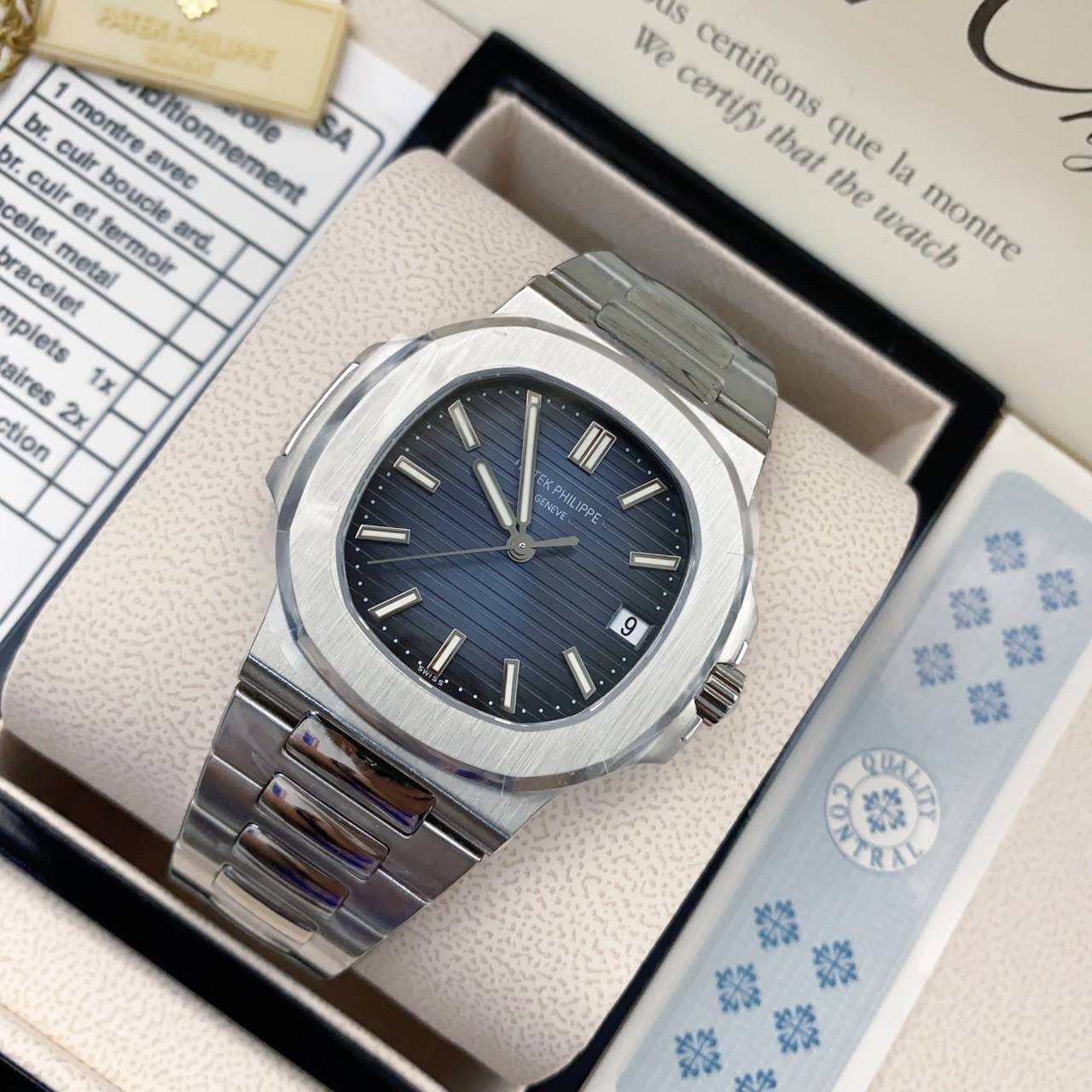 VIP ORI | นาฬิกาปาเต๊ะ สลับแท้ เกรดเทพ Patek Phillips nautilus 5711 โรงงาน ZFแท้ factory โรงงานที่ทำเหมือนที่สุด กระจกแซฟไฟร์แท้100%