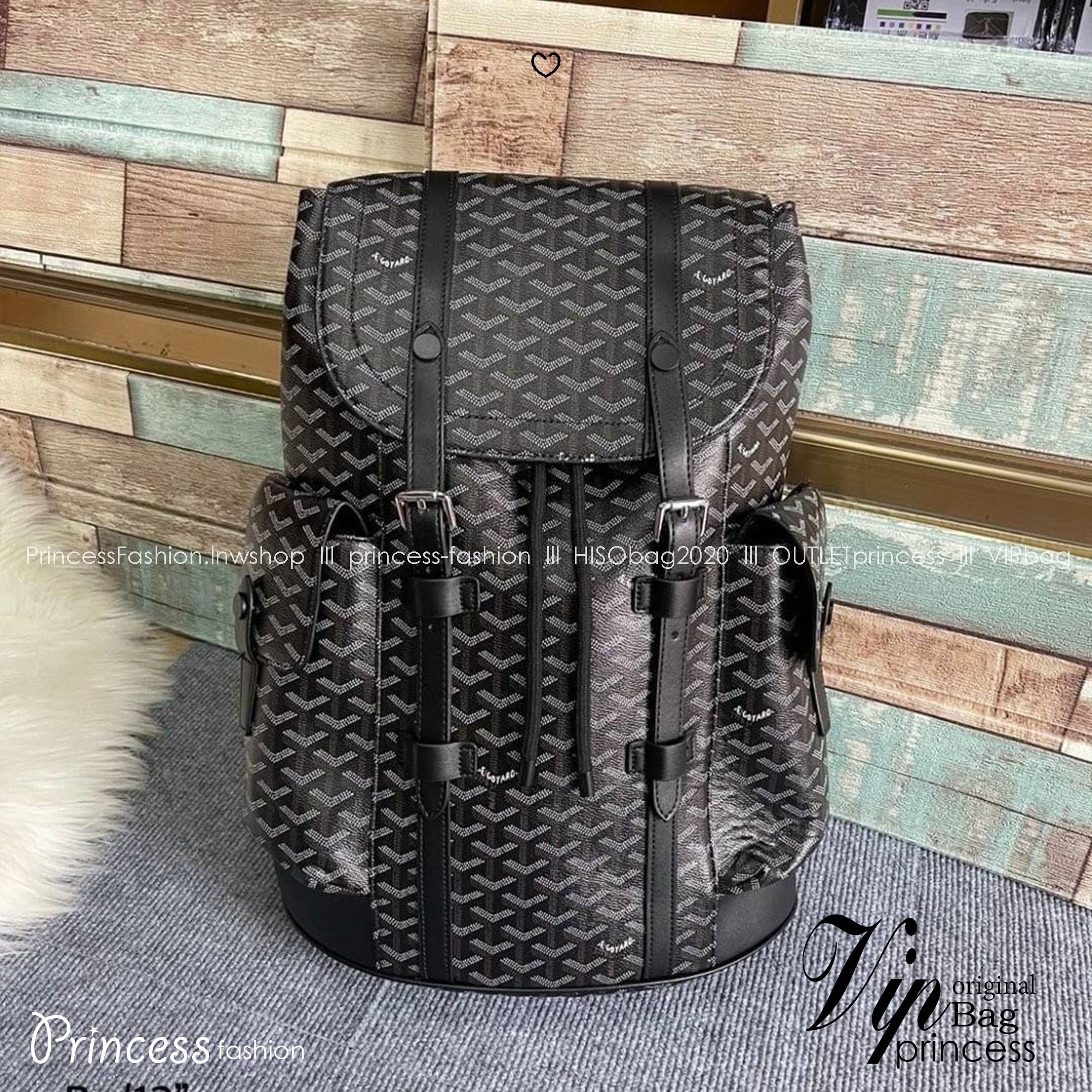 Goyard Backpack Bag Large Size กระเป๋าเป้ใบใหญ่ ดีไซน์สวยคลาสสิกเป็นเอกลักษณ์ ใช้ได้ทั้งหนุ่มๆและสาวๆ ตกแต่งลวดลายโลโก้แบรนด์เรียบหรู ภายในจุของได้เยอะมาก ใหญ่จริง!! ใบนี้คุ้มค่าราคามากๆ ทั้งดีไซน์และฟังก์ชั่นการใช้งาน ตอบโจทย์แน่นอน จะใส่เสื้อผ้าสำหรับ s