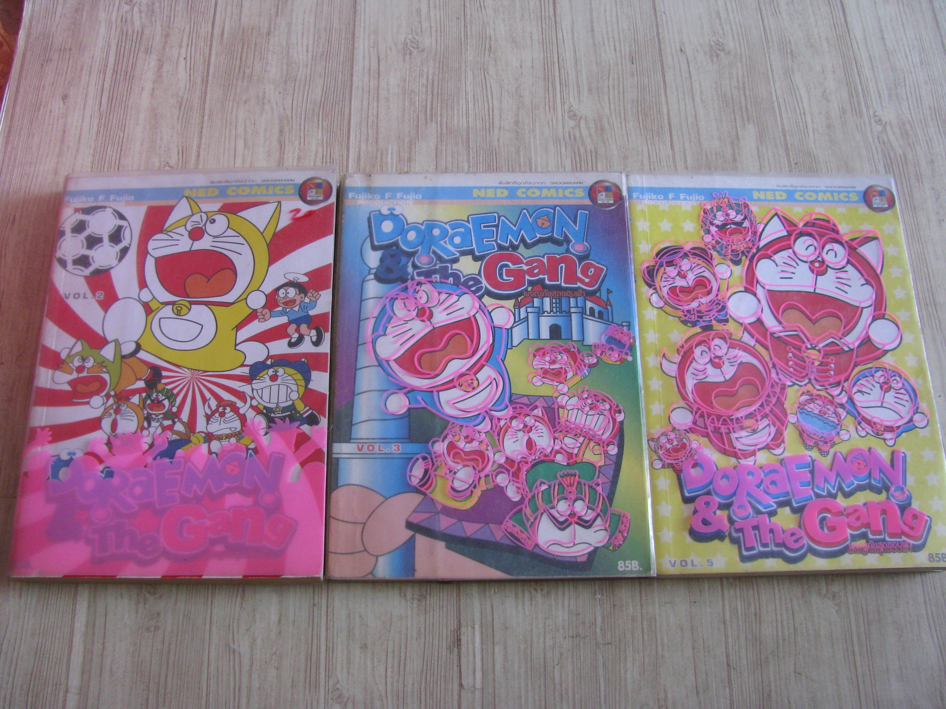 DORAEMON GANG ชุด เล่ม 2,3,5 Fujiko F.Fujio เขียน