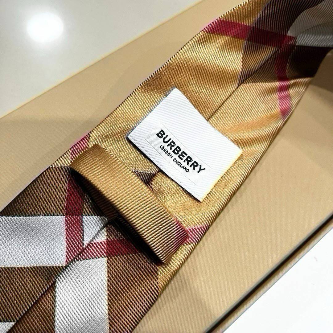 TOP ORI | BURBERRY NECKTIE THE BEST QUALITY Check Silk Tie เกรดเทียบแท้เทพดีสุด เนคไทแบรนด์เนมเบอร์เบอรี่ ผ้าไหมอิตาลี่ทอละเอียด